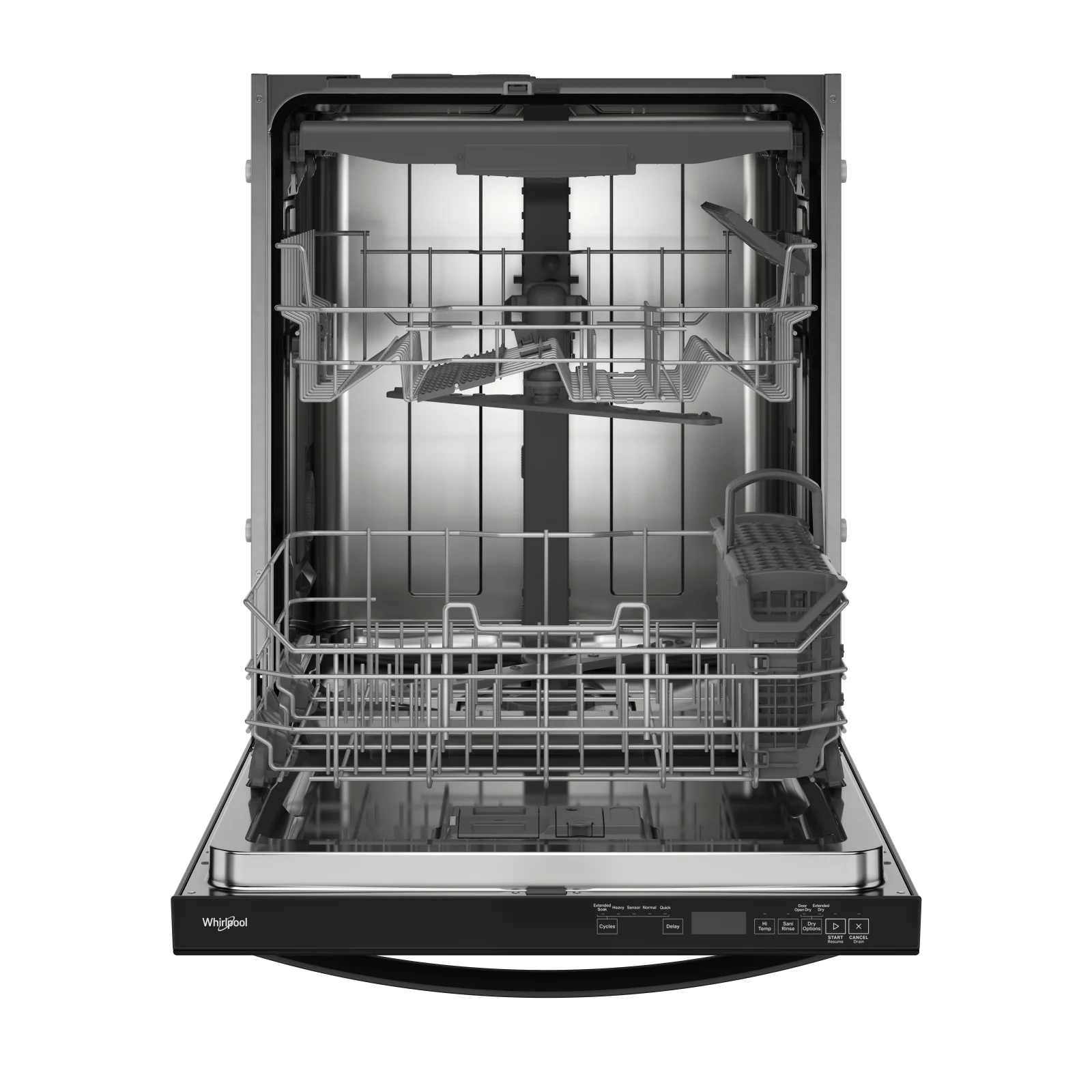 Whirlpool Black 24" Dishwasher (44 dBA) - WDT550SAPB - Image 2