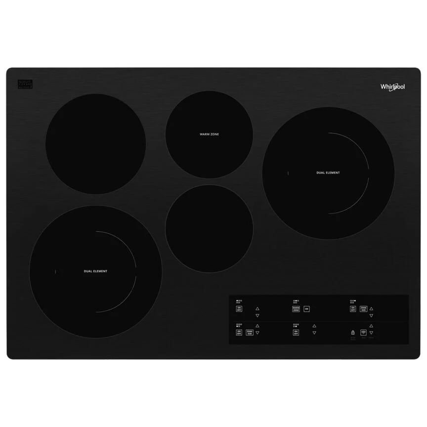 Whirlpool Black 30" Cooktop - WCE97US0KB - Image 2