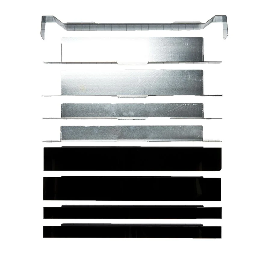 Whirlpool Black Built-In Single Oven Side Trim Cover Kit - W11312047 - Image 3