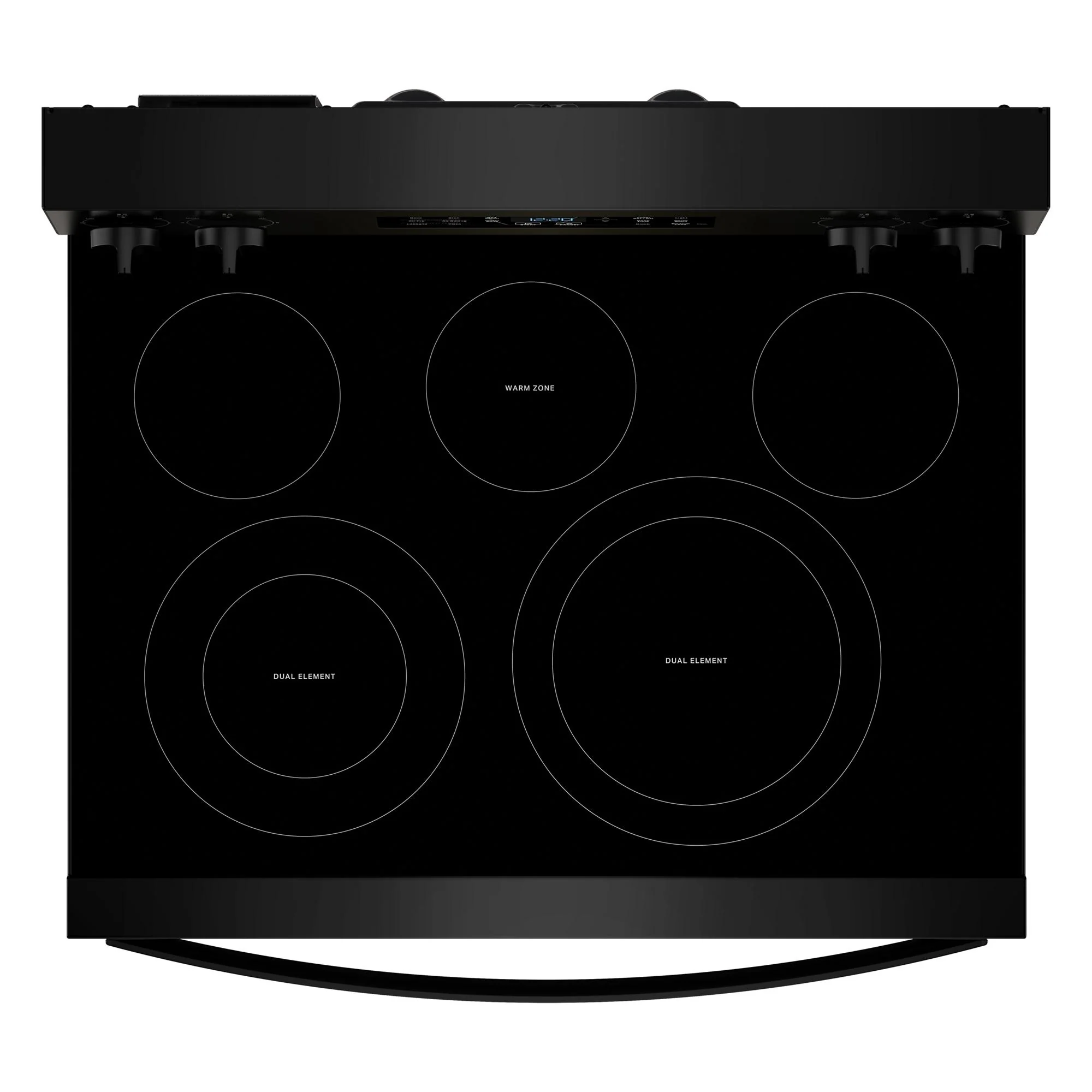 Whirlpool Black Freestanding Electric Single Oven Convection Range (5.3 Cu. Ft.) - YWFES5730SB - Image 5