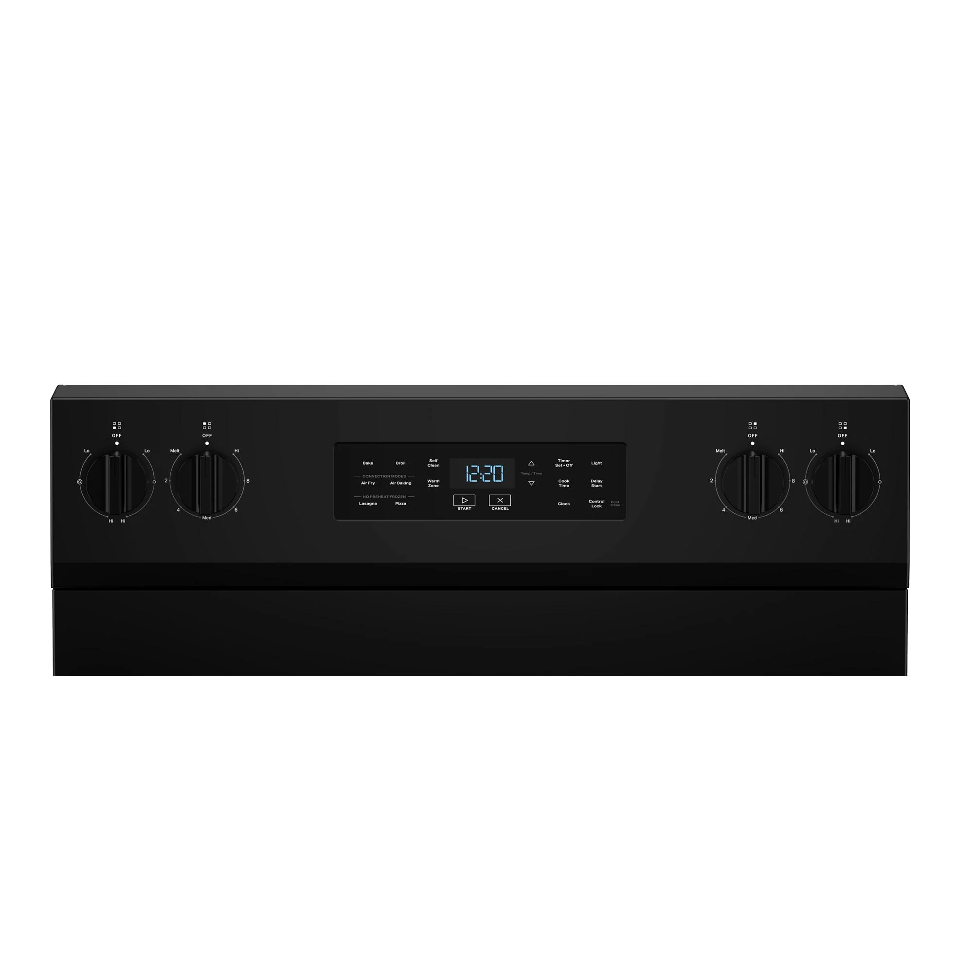 Whirlpool Black Freestanding Electric Single Oven Convection Range (5.3 Cu. Ft.) - YWFES5730SB - Image 6