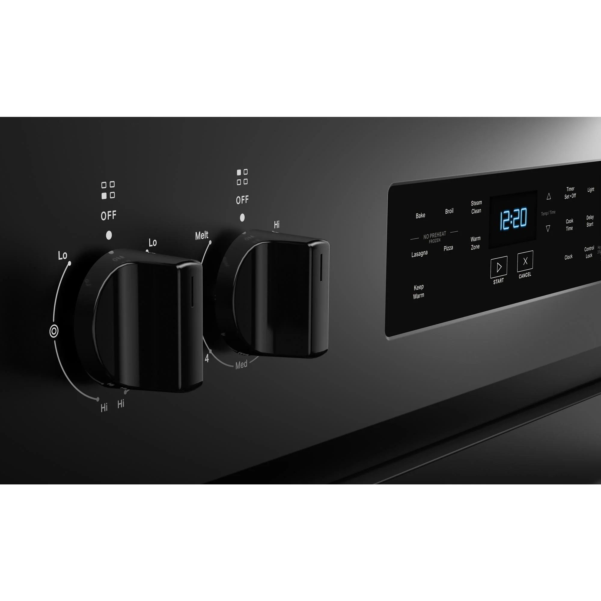 Whirlpool Black Freestanding Electric Single Oven Range (5.3 Cu. Ft.) - YWFES3330RB - Image 11