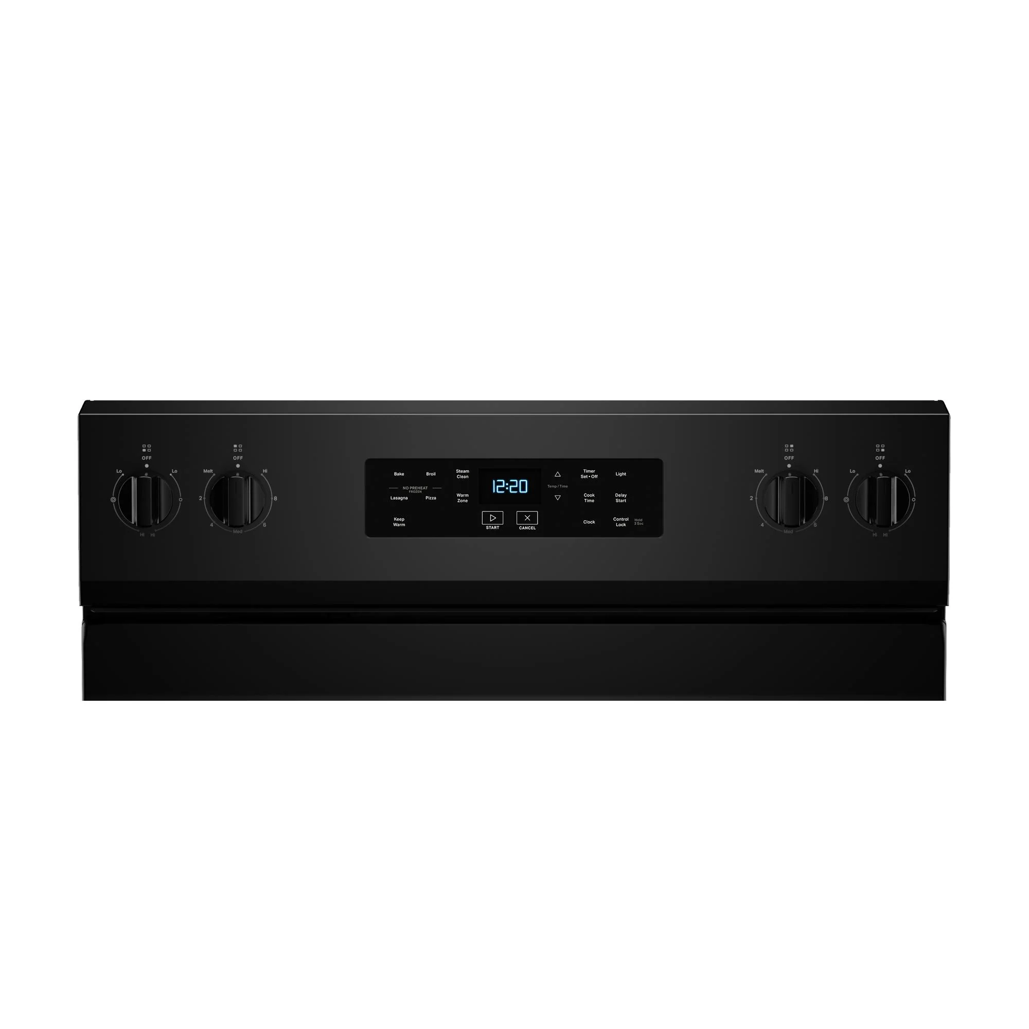Whirlpool Black Freestanding Electric Single Oven Range (5.3 Cu. Ft.) - YWFES3330RB - Image 8