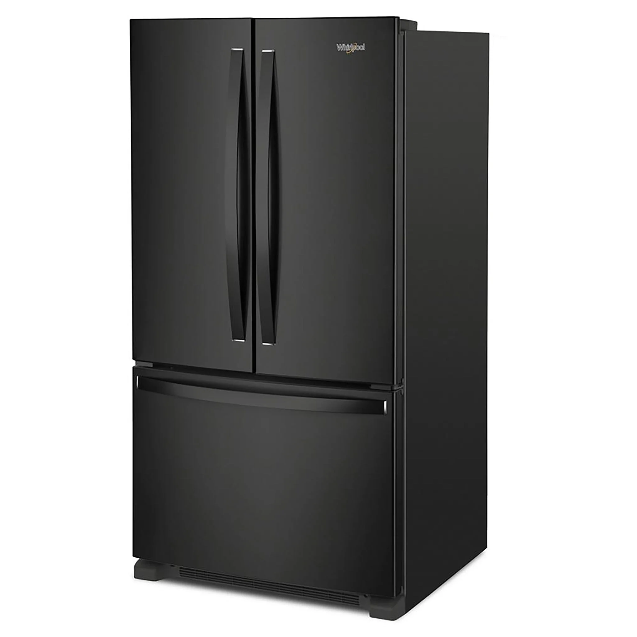 Whirlpool 35.75" 20 Cu. Ft. Black French Door Refrigerator - WRFC2036RB - Image 6