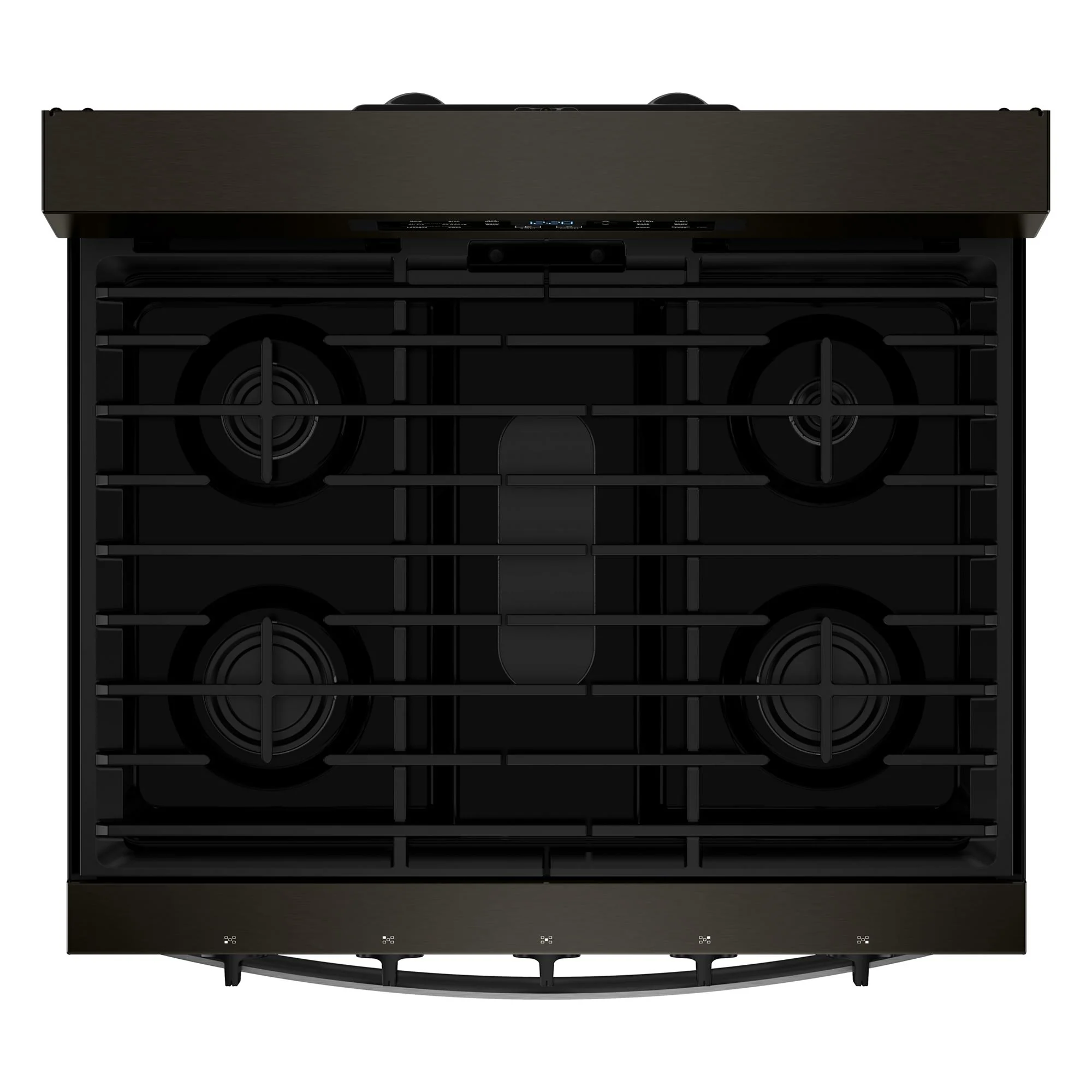 Whirlpool Black-on-Stainless Freestanding Gas Single Oven Convection Range (5.0 Cu. Ft.) - WFGS5730SV - Image 5