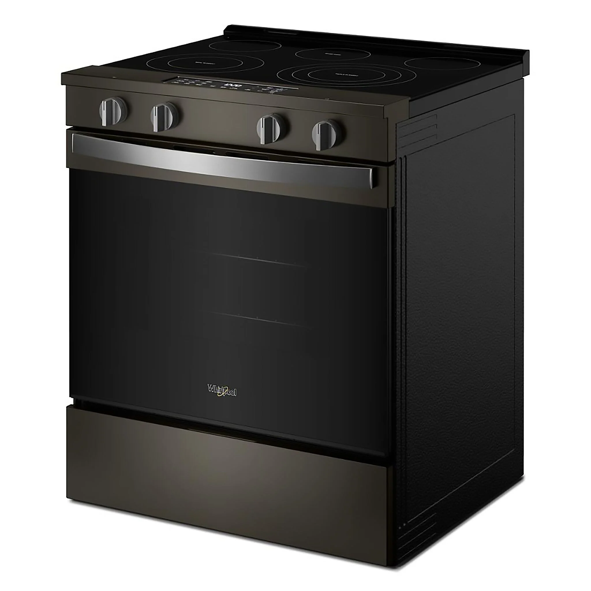 Whirlpool Black-on-Stainless Slide-In Electric Convection Range (5.3 cu.ft.) - YWSES5030SV - Image 7