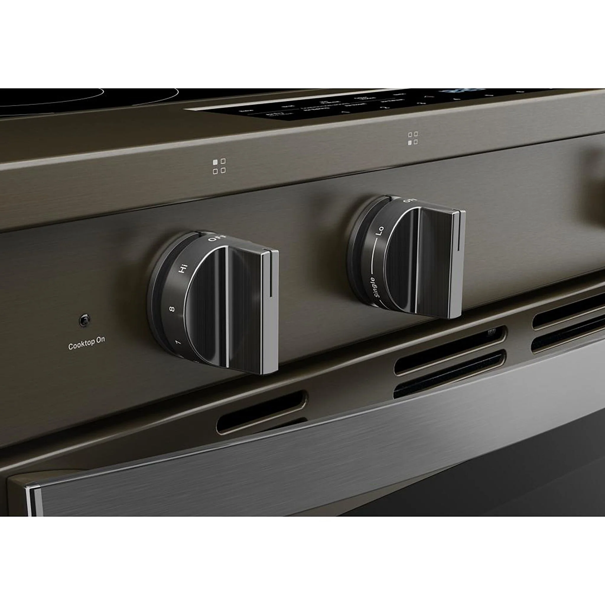 Whirlpool Black-on-Stainless Slide-In Electric Range (5.3 Cu.Ft.) - YWSES7530RV - Image 5