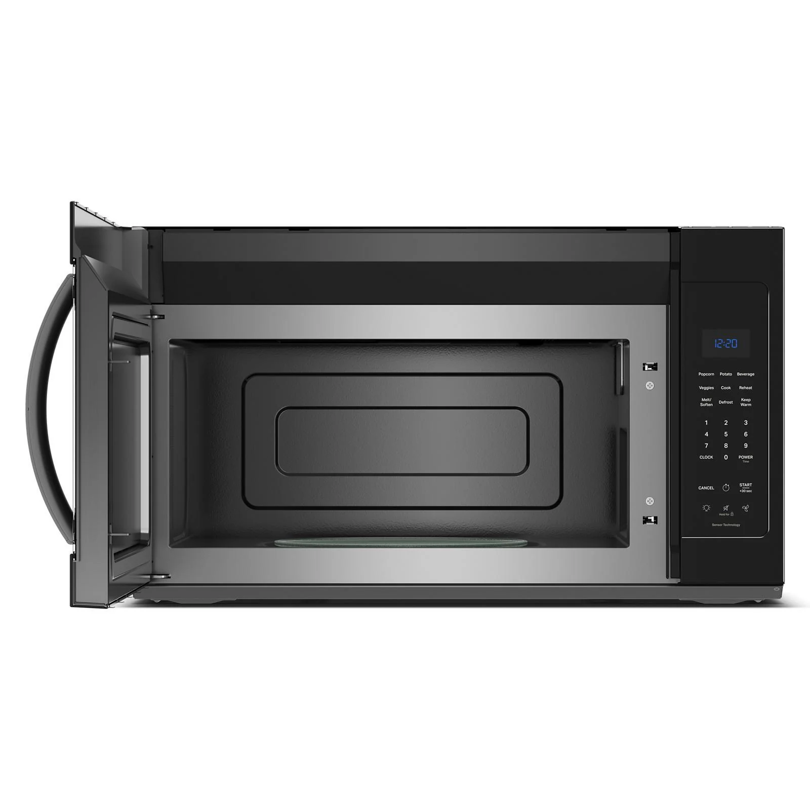 Whirlpool Black Over-The-Range Microwave (1.9 Cu. Ft.) - YWMMS3230SB - Image 3