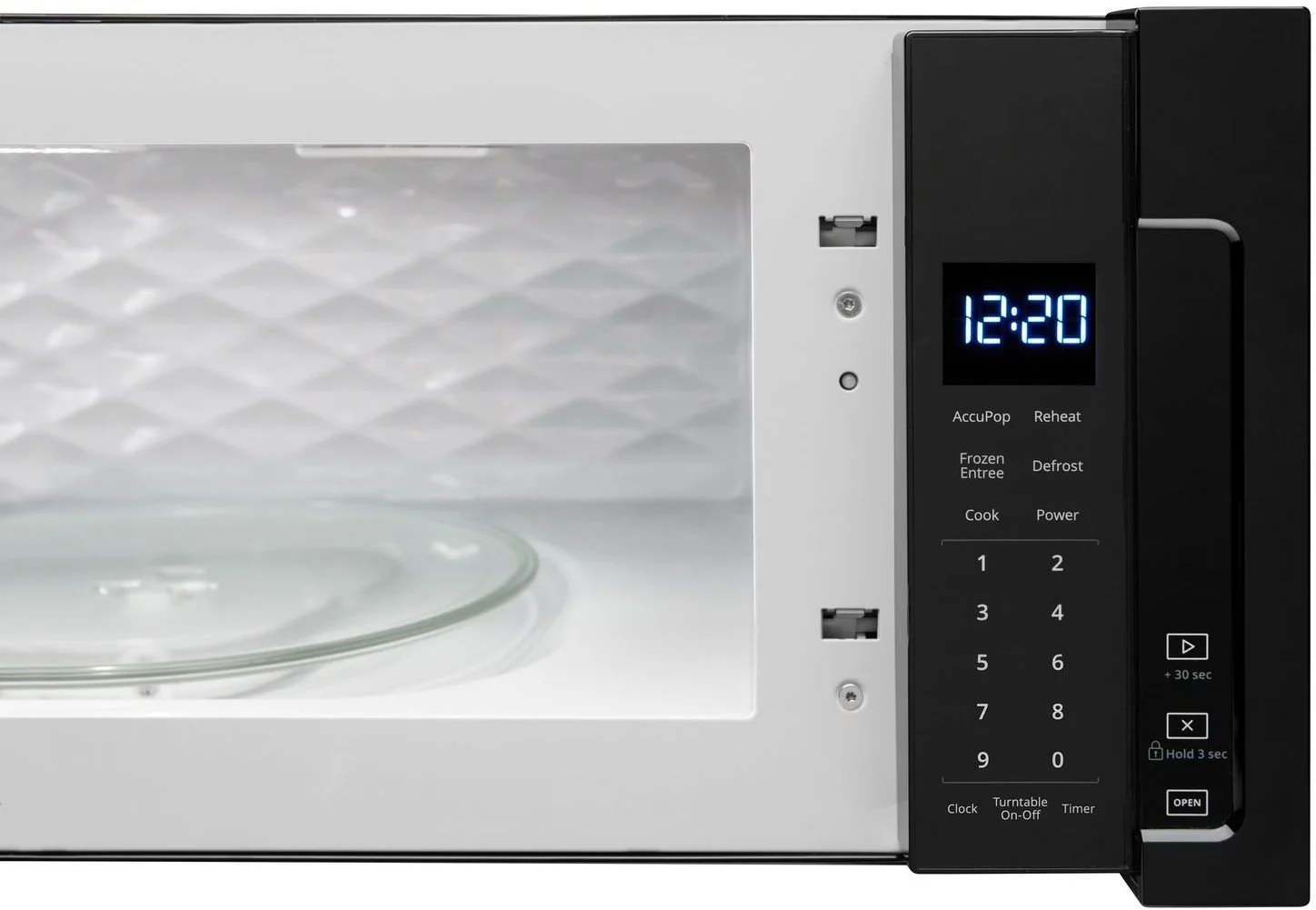 Whirlpool Black Over-the-Range Microwave and Hood Combination (1.1 Cu. Ft.) - YWML55011HB - Image 3