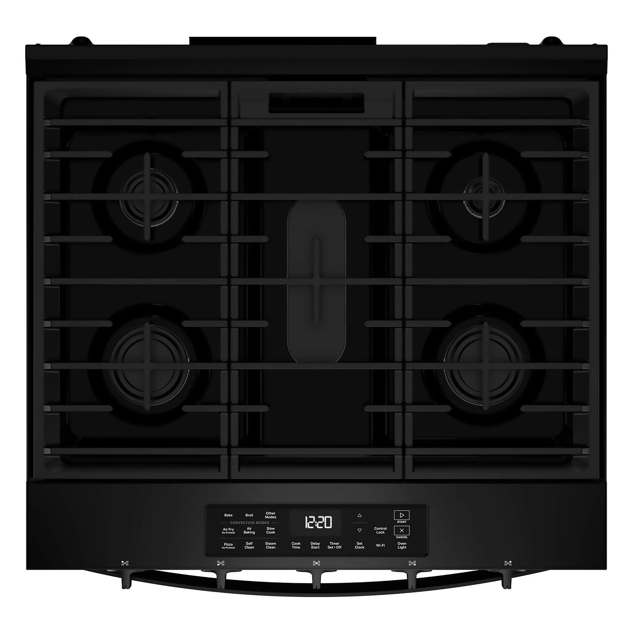 Whirlpool Black Slide-In Gas Convection Range (5 cu.ft.) - WSGS5030SB - Image 4
