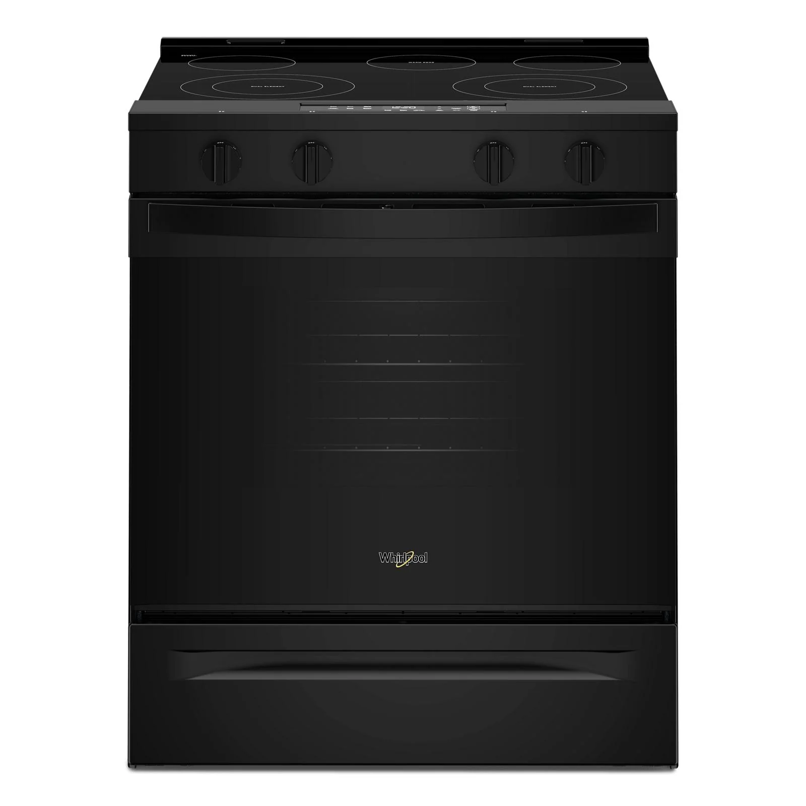 Whirlpool Black Slide-In Smart Electric Range (5.3 Cu. Ft.) - YWSES3330TB
