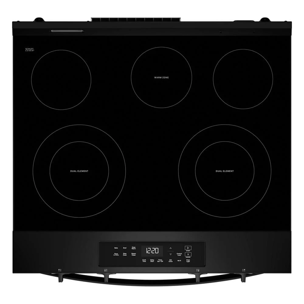Whirlpool Black Slide-In Smart Electric Range (5.3 Cu. Ft.) - YWSES3330TB - Image 8