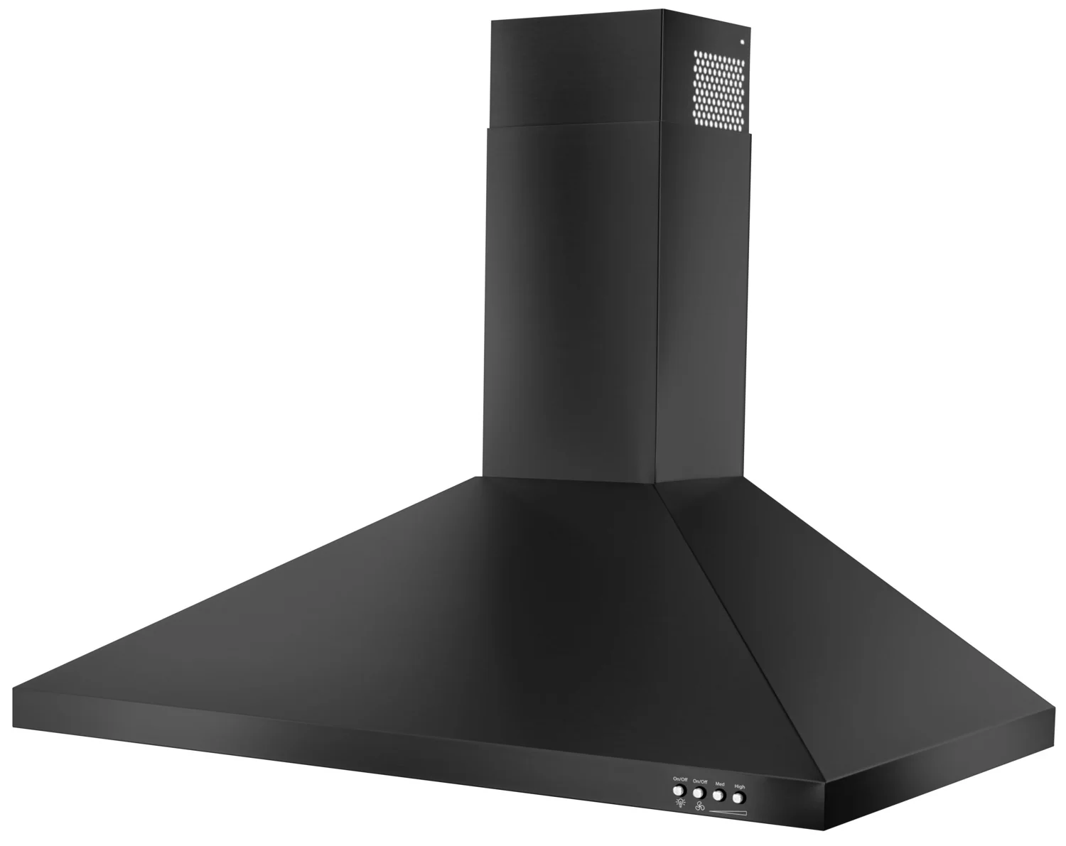 Whirlpool Black Stainless Steel 30" 400 CFM Canopy Wall-Mount Range Hood - WVW53UC0HV - Image 4