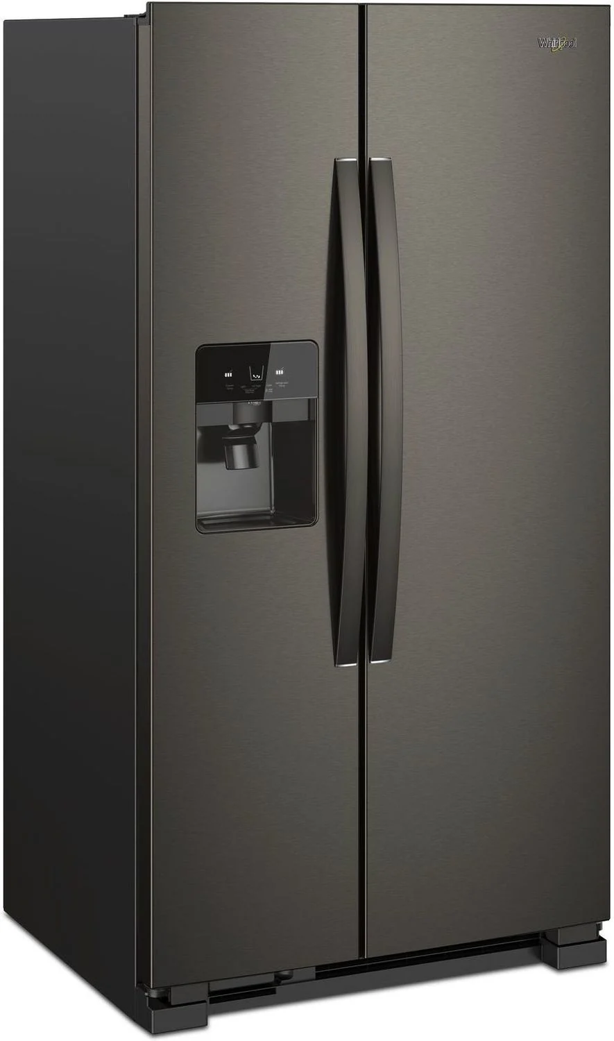 Whirlpool 35.88" 25 Cu. Ft. Black Stainless Steel Side-by-Side Refrigerator - WRS325SDHV - Image 3
