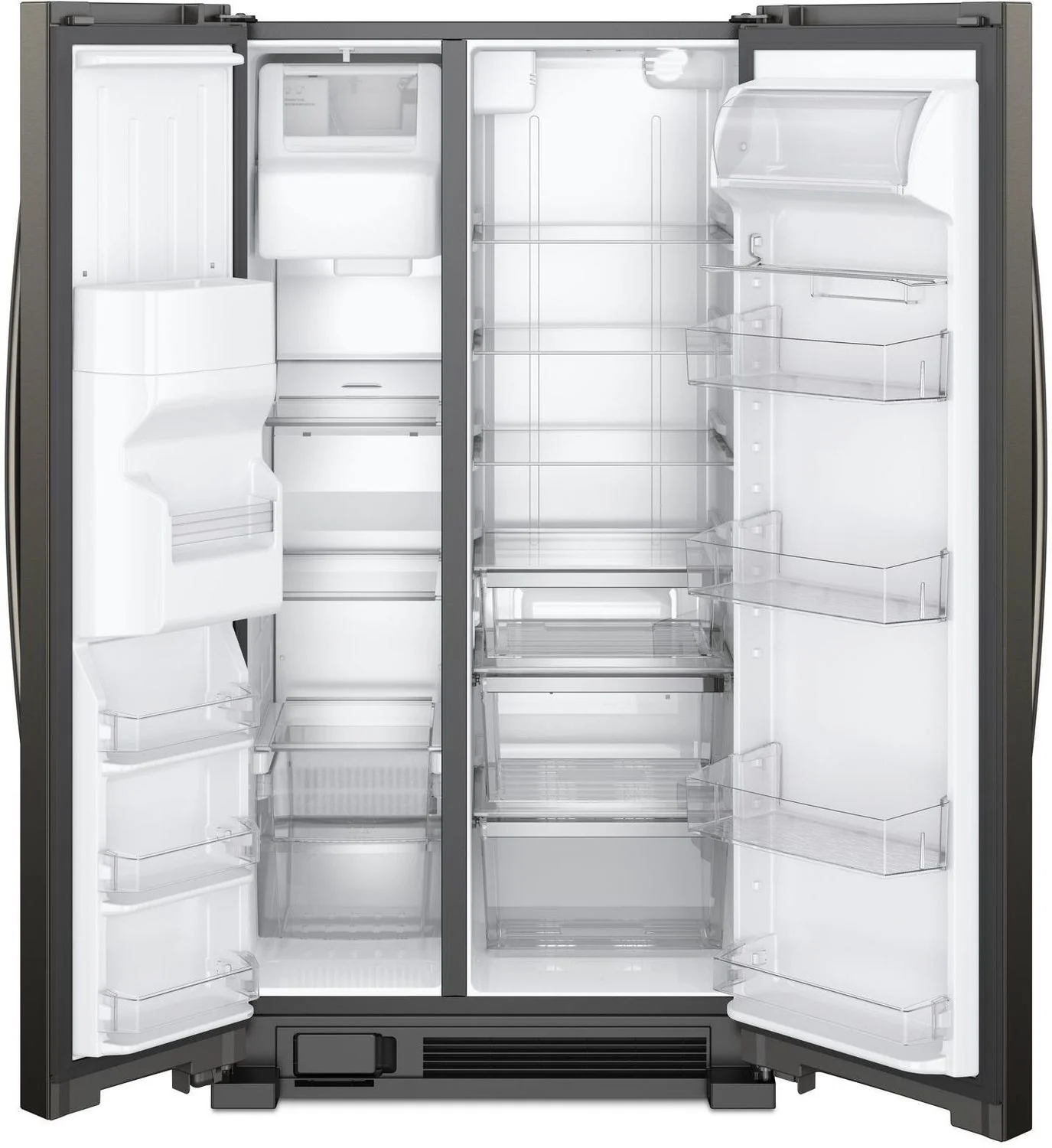 Whirlpool 35.88" 25 Cu. Ft. Black Stainless Steel Side-by-Side Refrigerator - WRS325SDHV - Image 5