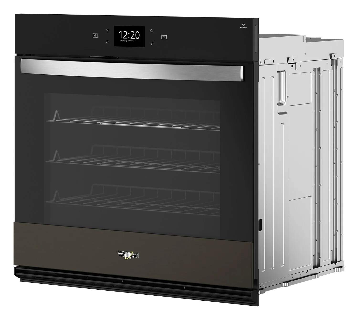 Whirlpool Black Stainless Steel with PrintShield™ Finish Wall Oven (5.00 Cu Ft) - WOES7030PV - Image 3