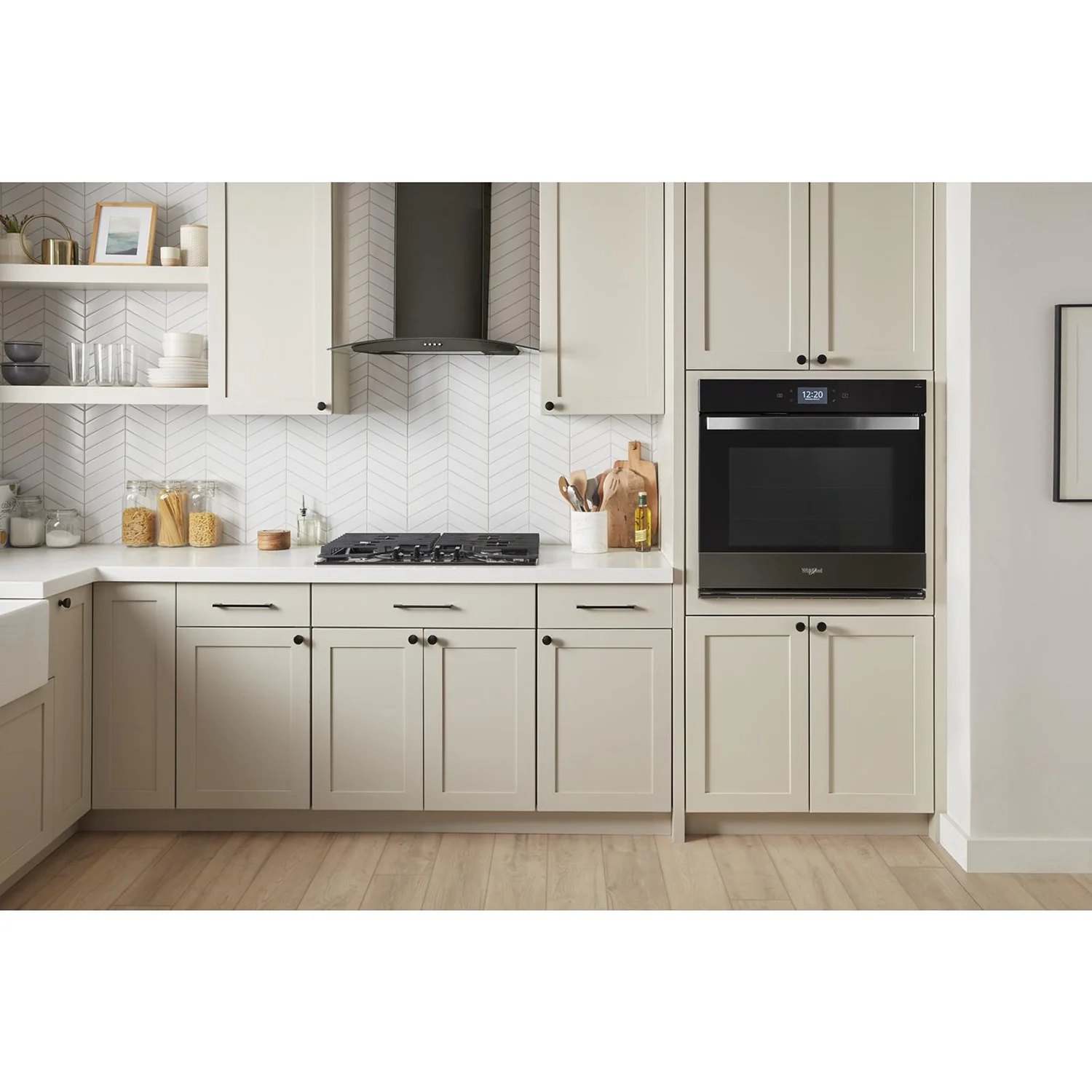 Whirlpool Black Stainless Steel with PrintShield™ Finish Wall Oven (5.00 Cu Ft) - WOES7030PV - Image 7