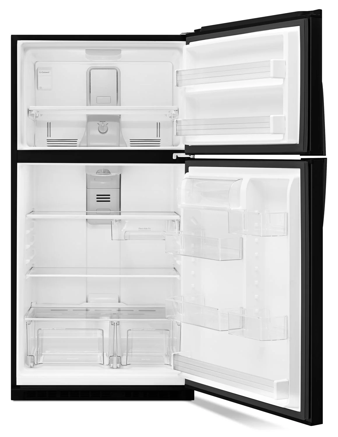 Whirlpool 33" 21.3 Cu. Ft. Black Top-Freezer Refrigerator - WRT541SZDB - Image 3