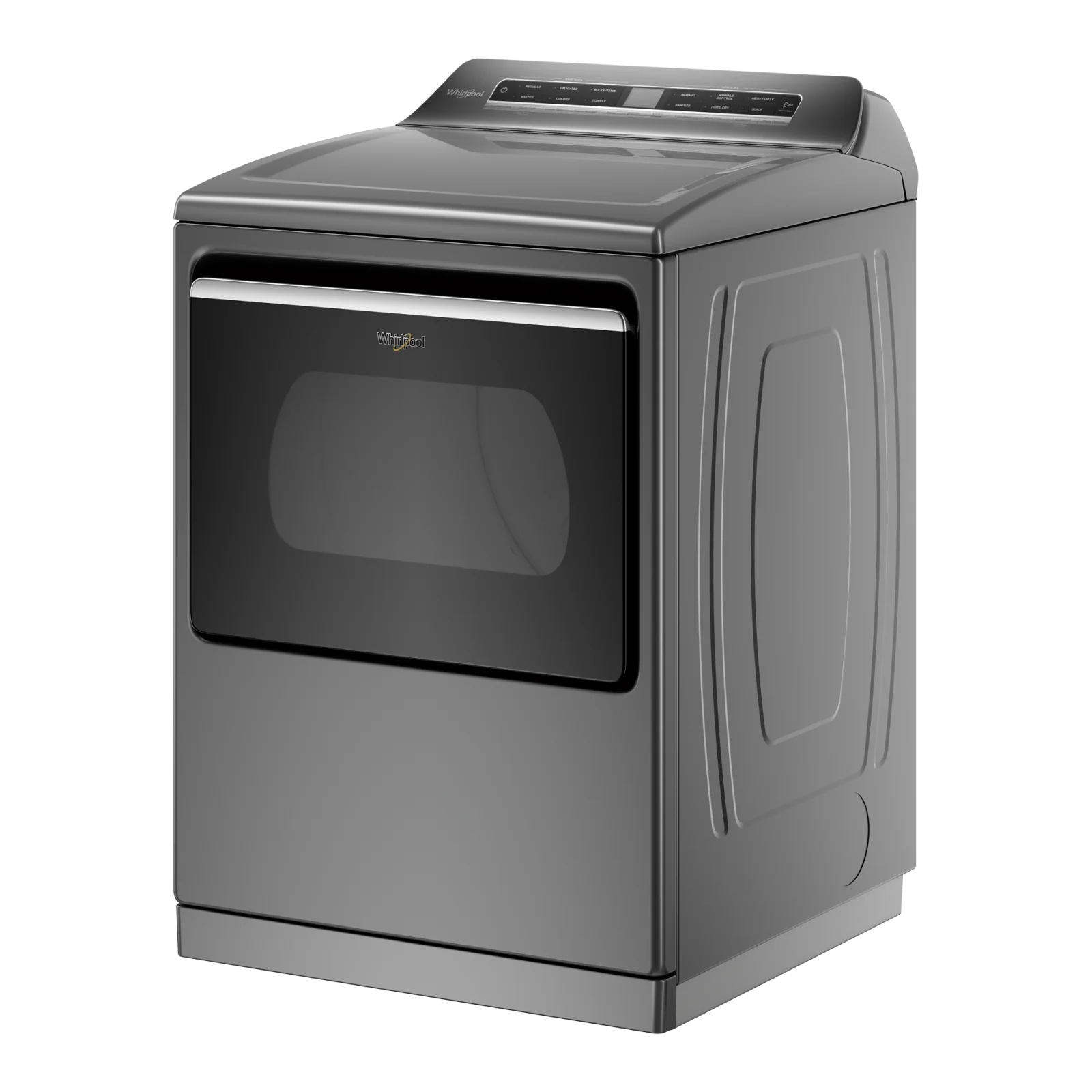 Whirlpool Chrome Shadow Gas Dryer (7.40 Cu Ft) - WGD8127LC - Image 3