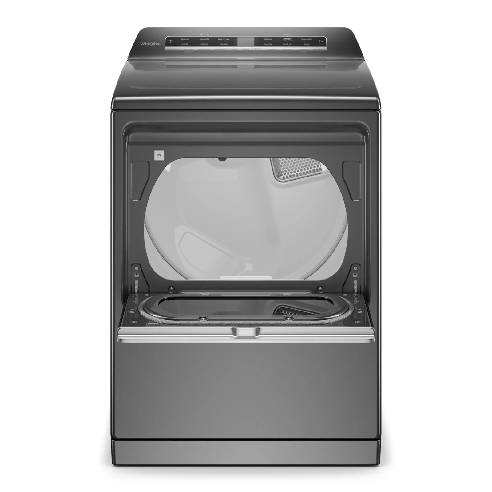 Whirlpool Chrome Shadow Gas Dryer (7.40 Cu Ft) - WGD8127LC - Image 4