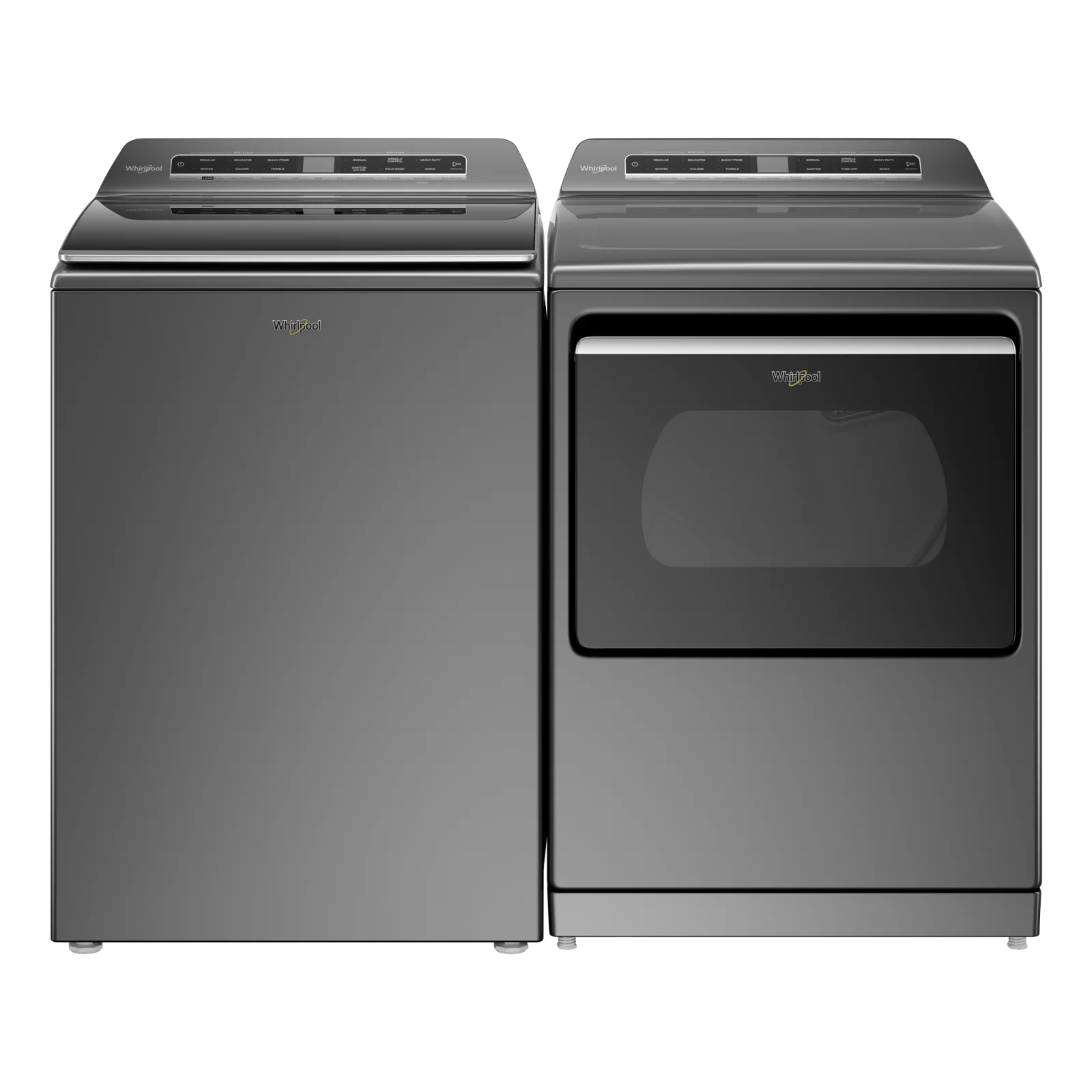 Whirlpool Chrome Shadow Gas Dryer (7.40 Cu Ft) - WGD8127LC - Image 8
