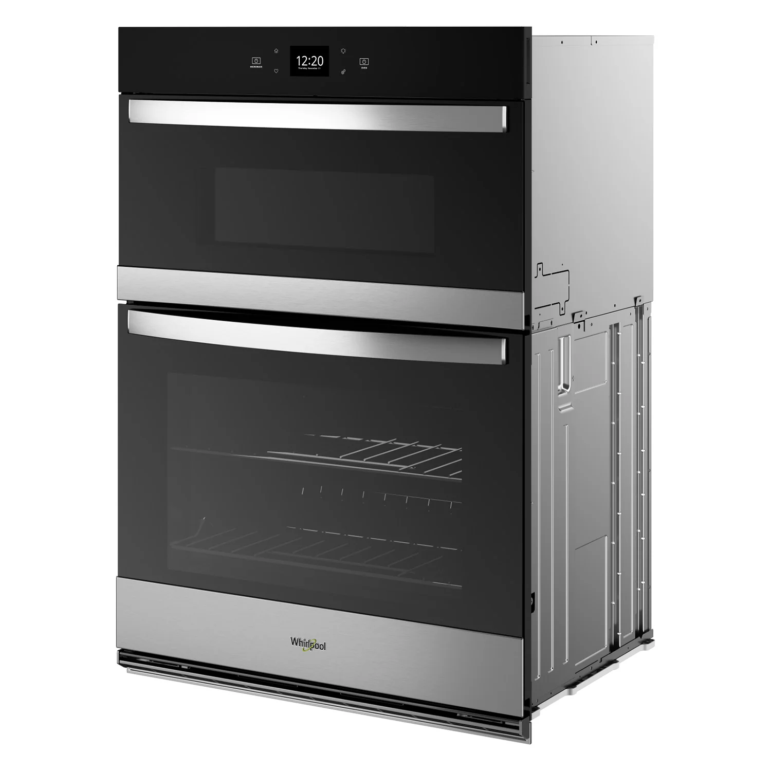 Whirlpool Fingerprint Resistant Stainless Steel Combi Wall Oven (6.40 Cu Ft) - WOEC5030LZ - Image 2