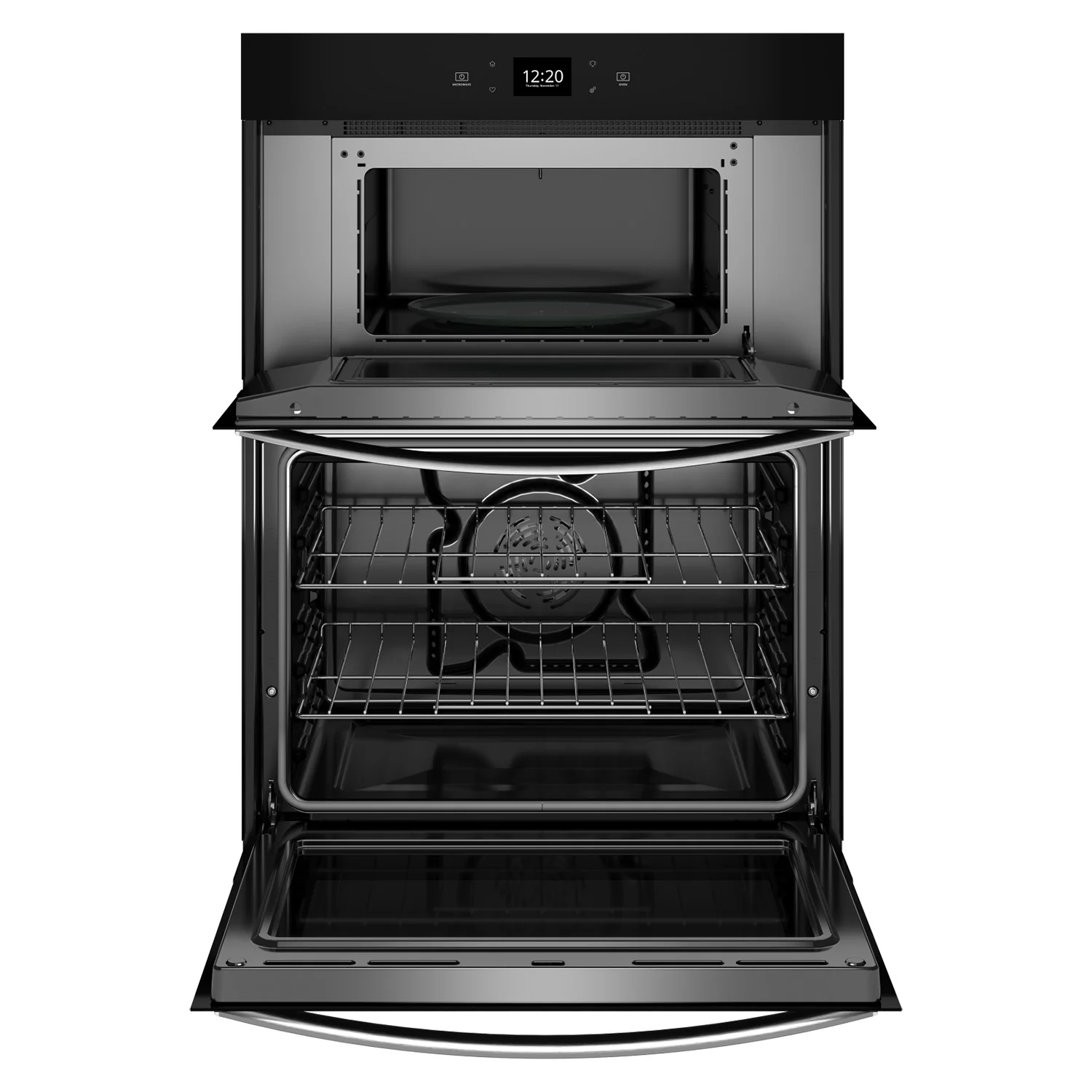 Whirlpool Fingerprint Resistant Stainless Steel Combi Wall Oven (6.40 Cu Ft) - WOEC5030LZ - Image 3