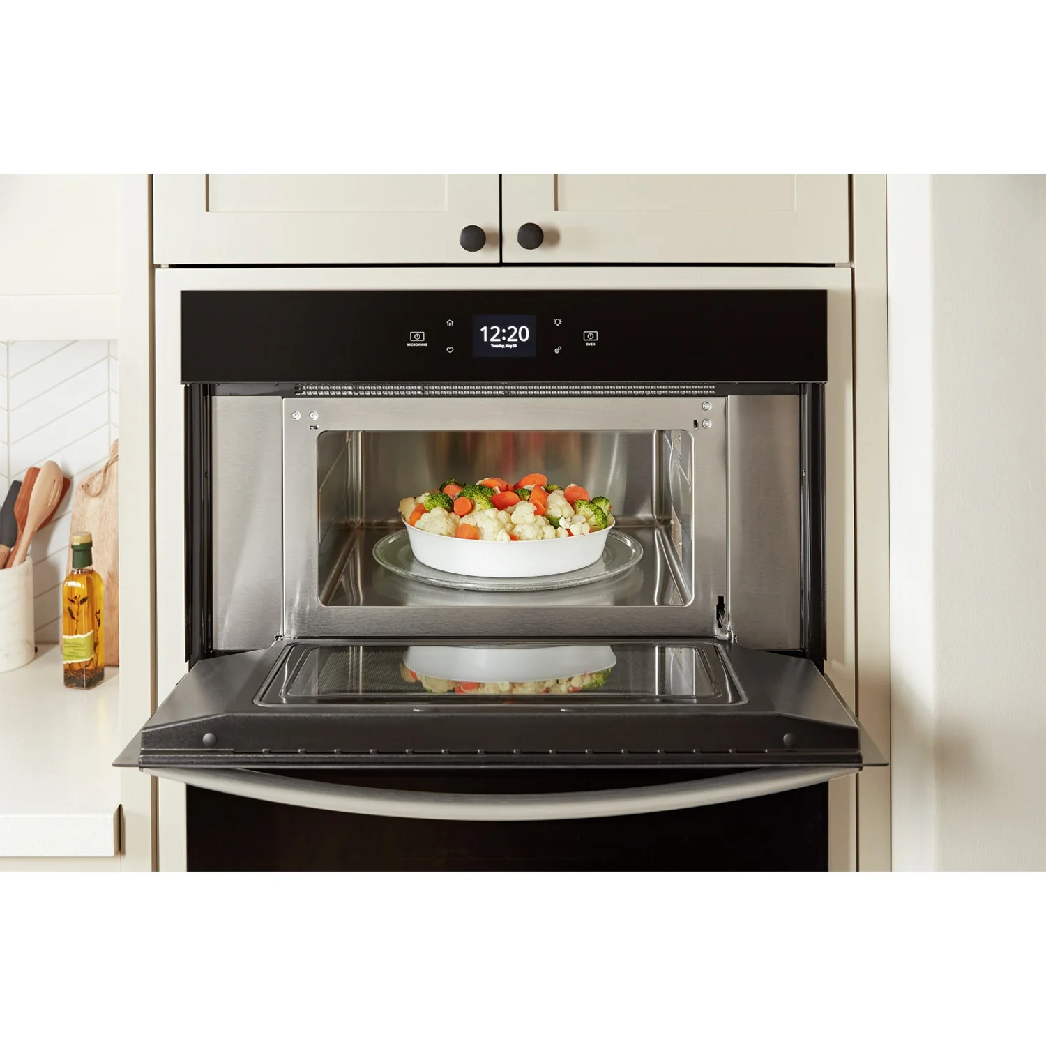 Whirlpool Fingerprint Resistant Stainless Steel Combi Wall Oven (6.40 Cu Ft) - WOEC5030LZ - Image 8
