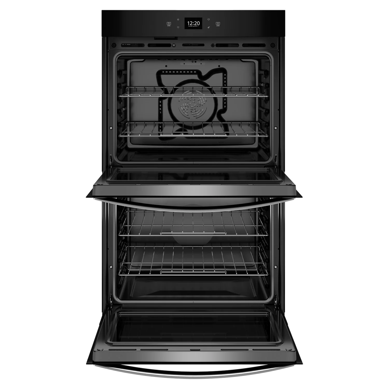 Whirlpool Fingerprint Resistant Stainless Steel Double Wall Oven (8.60 Cu Ft) - WOED5027LZ - Image 3