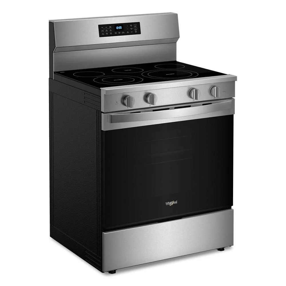 Whirlpool Fingerprint Resistant Stainless Steel Freestanding Electric Convection Range (5.3 cu.ft.) - YWFES7030SZ - Image 2