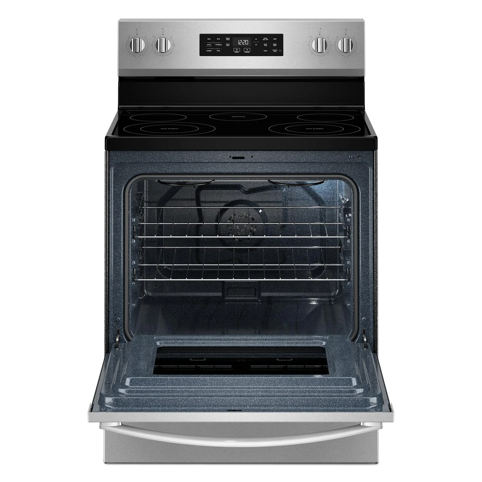 Whirlpool Fingerprint Resistant Stainless Steel Freestanding Electric Single Oven Convection Range (5.3 Cu. Ft.) - YWFES4530SZ - Image 3