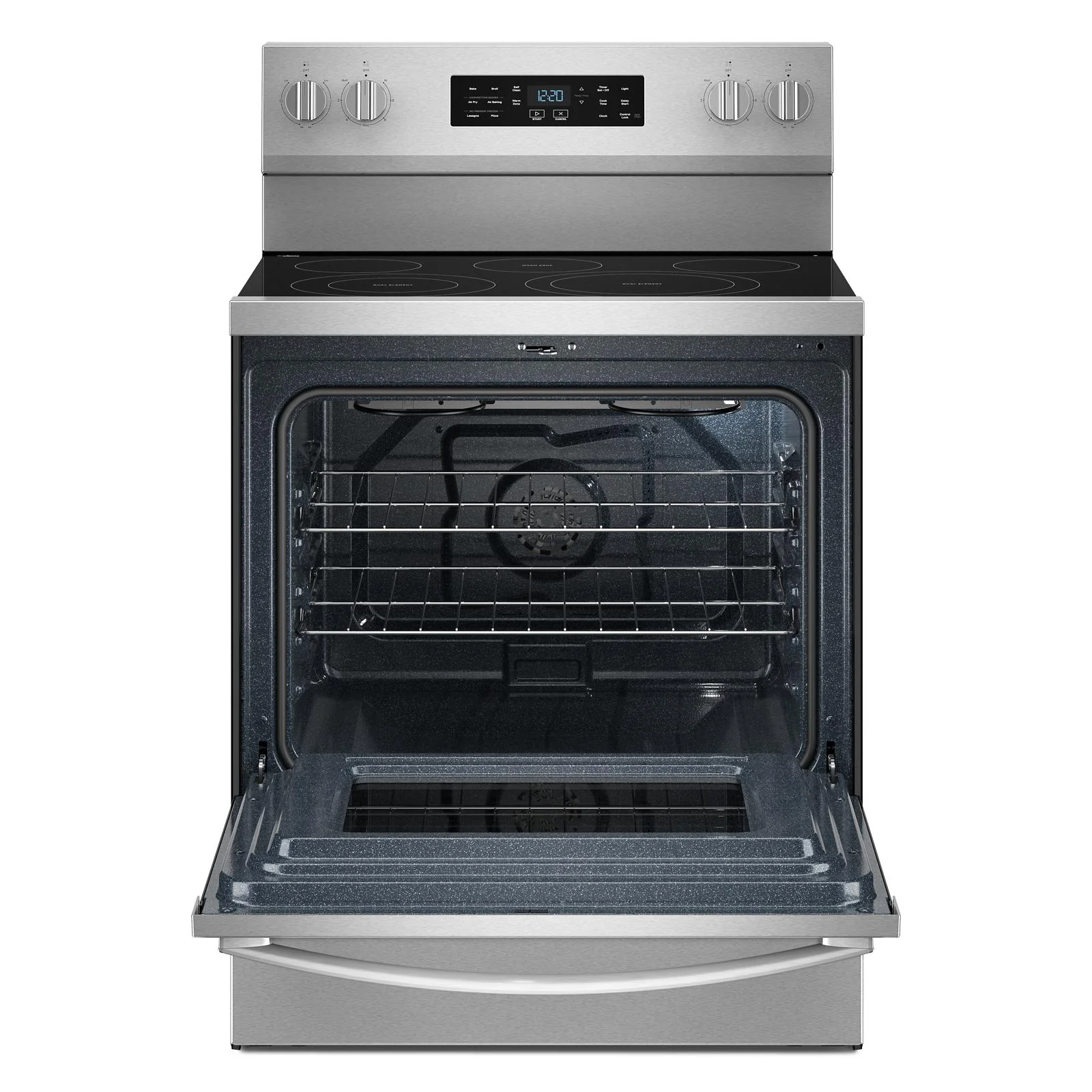 Whirlpool Fingerprint Resistant Stainless Steel Freestanding Electric Single Oven Convection Range (5.3 Cu. Ft.) - YWFES5730SZ - Image 3
