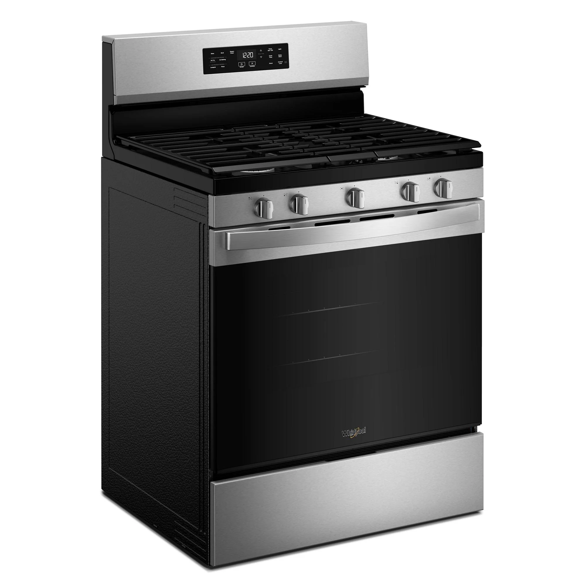 Whirlpool Fingerprint Resistant Stainless Steel Freestanding Gas Single Oven Convection Range (5.0 Cu. Ft.) - WFGS4530SZ - Image 3