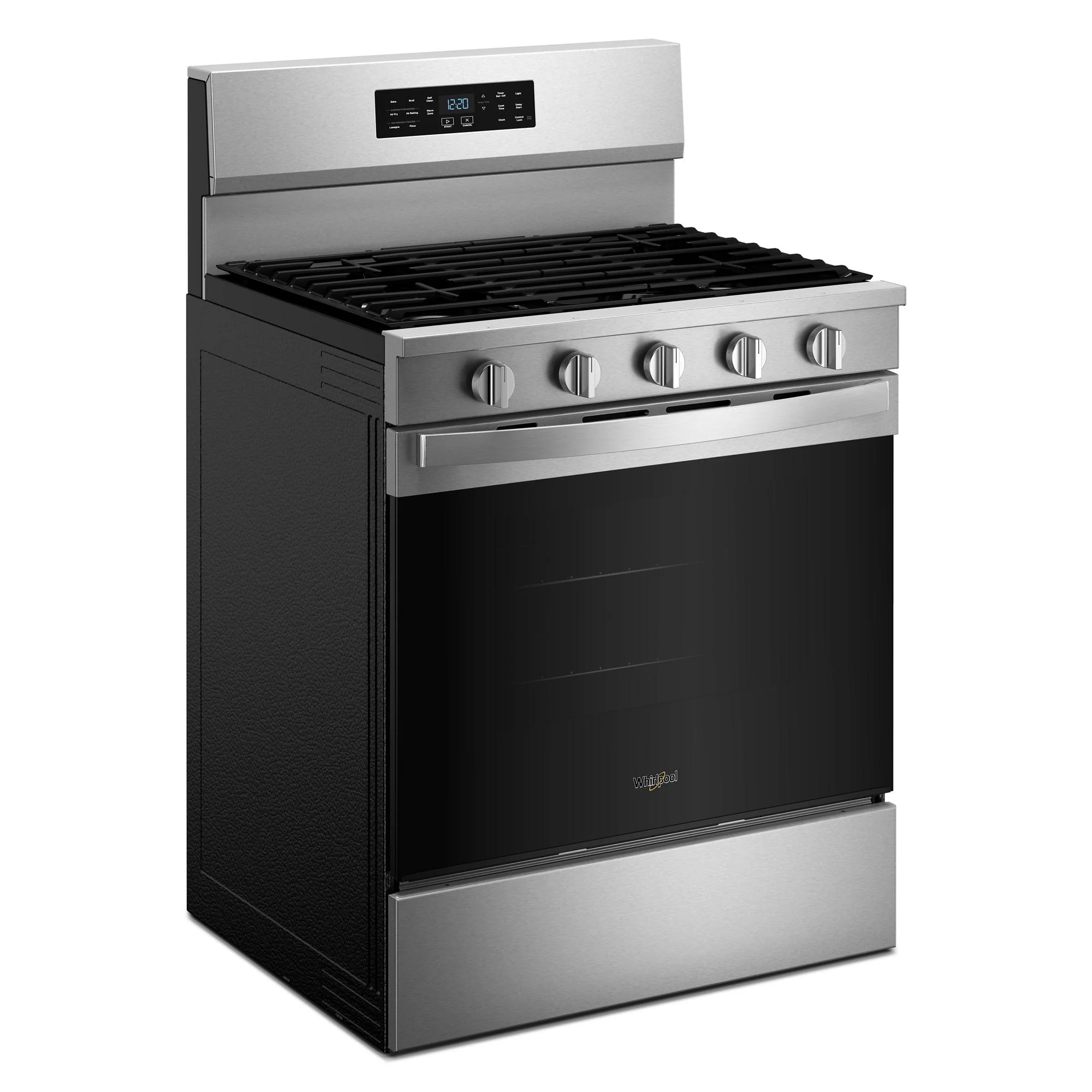 Whirlpool Fingerprint Resistant Stainless Steel Freestanding Gas Single Oven Convection Range (5.0 Cu. Ft.) - WFGS5730SZ - Image 2
