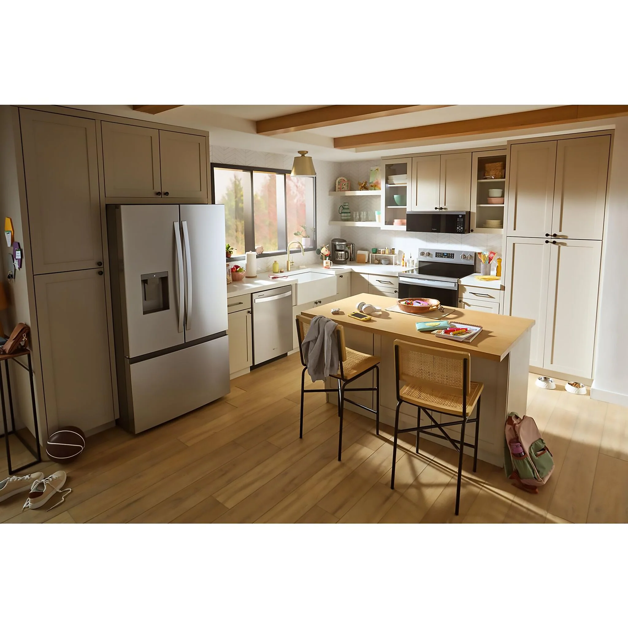 Whirlpool 36" 30 Cu. Ft. Fingerprint Resistant Stainless Steel French Door Refrigerator - WRFF3536SZ - Image 3