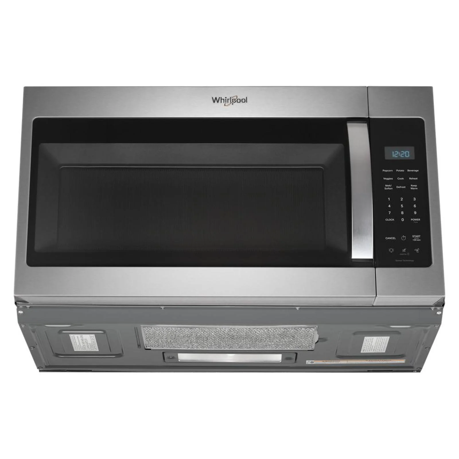 Whirlpool Fingerprint Resistant Stainless Steel Over-The-Range Microwave (1.9 Cu. Ft.) - YWMMS3230SZ - Image 5
