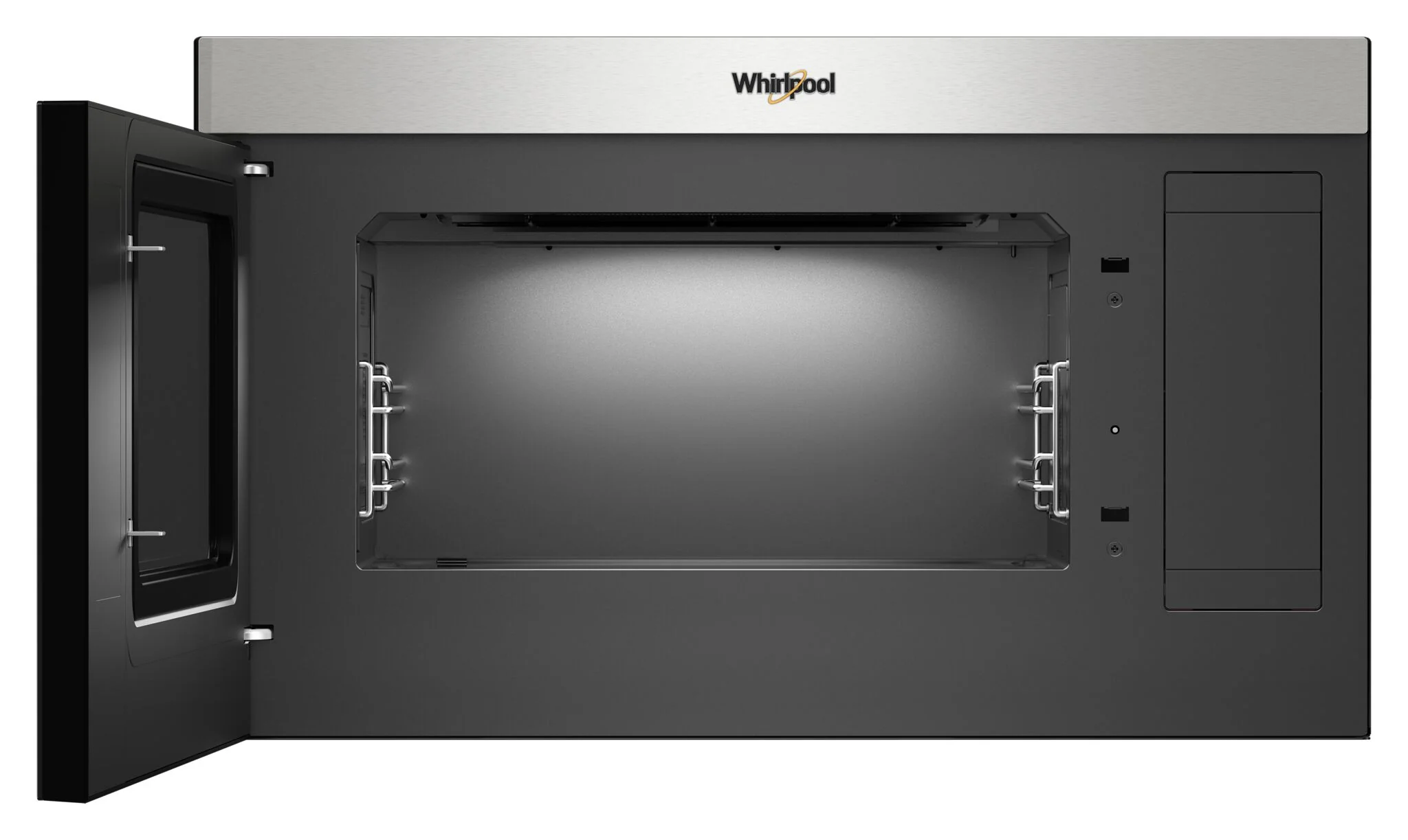 Whirlpool Fingerprint Resistant Stainless Steel Over-the-Range Microwave (1.1 Cu.Ft.) - YWMMF7330RZ - Image 5
