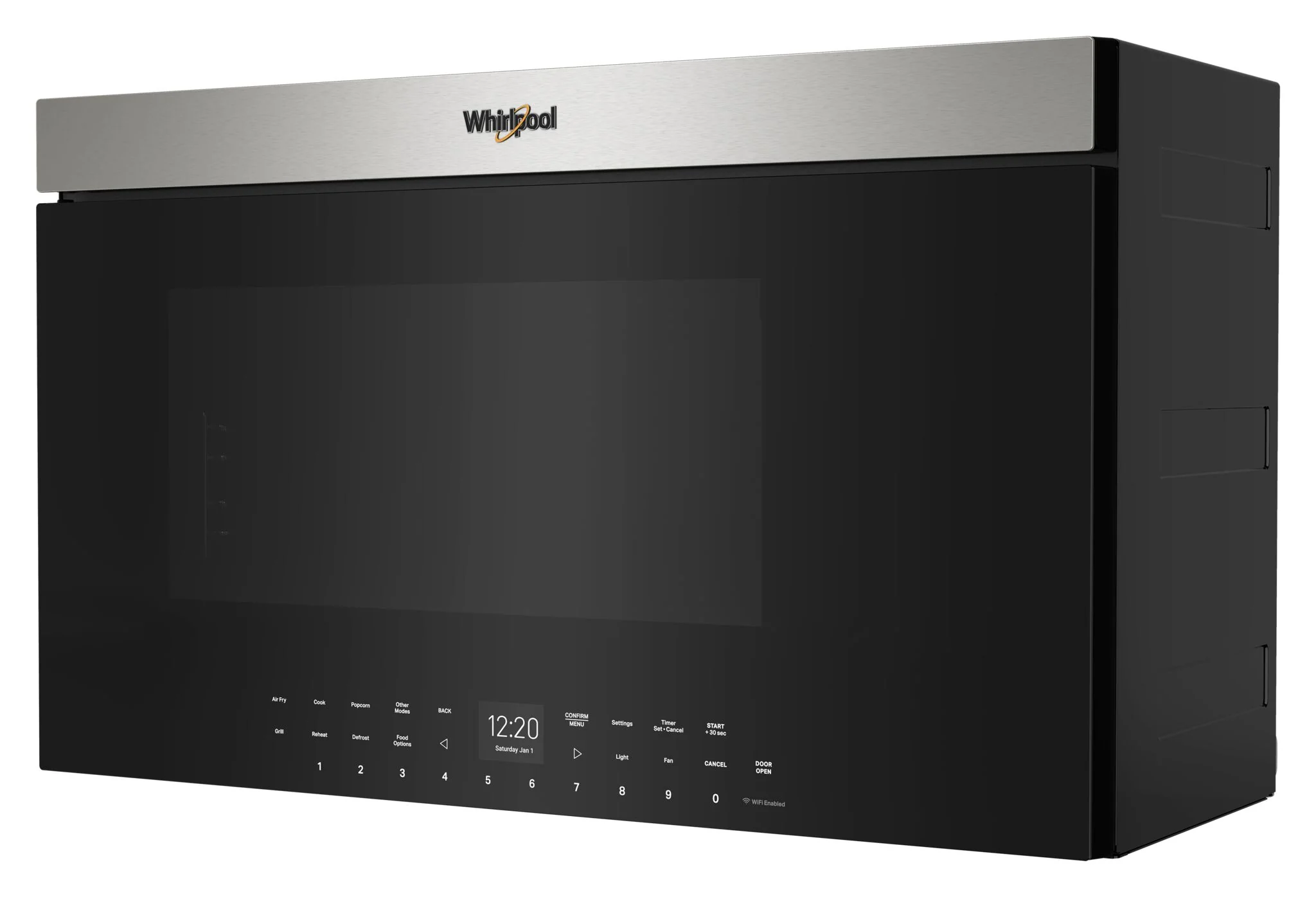 Whirlpool Fingerprint Resistant Stainless Steel Over-the-Range Microwave (1.1 Cu.Ft.) - YWMMF7330RZ - Image 6