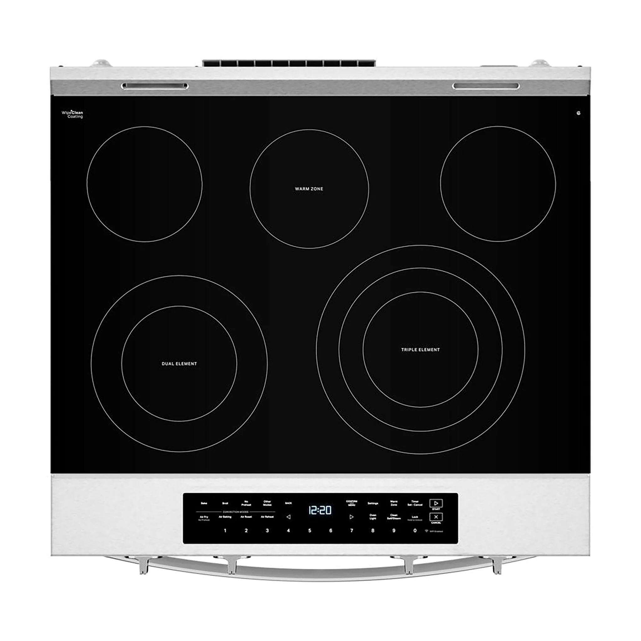 Whirlpool Fingerprint Resistant Stainless Steel Slide-In Electric Range (5.3 Cu.Ft.) - YWSES7530RZ - Image 3