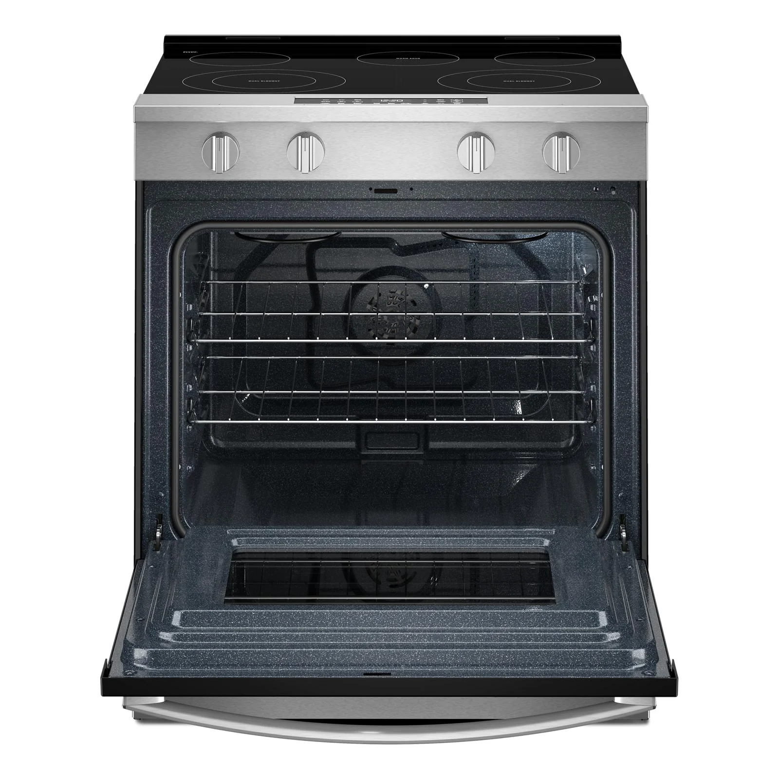 Whirlpool Fingerprint Resistant Stainless Steel Slide-In Smart Electric Convection Range (5.3 Cu. Ft.) - YWSES4530TZ - Image 4
