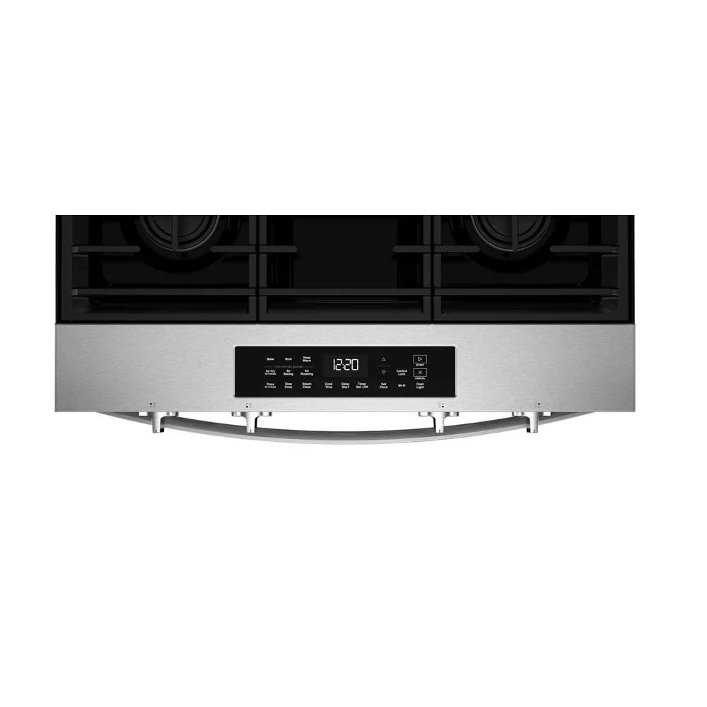 Whirlpool Fingerprint Resistant Stainless Steel Slide-In Smart Gas Convection Range (5.0 Cu. Ft.) - WSGS4530TZ - Image 8