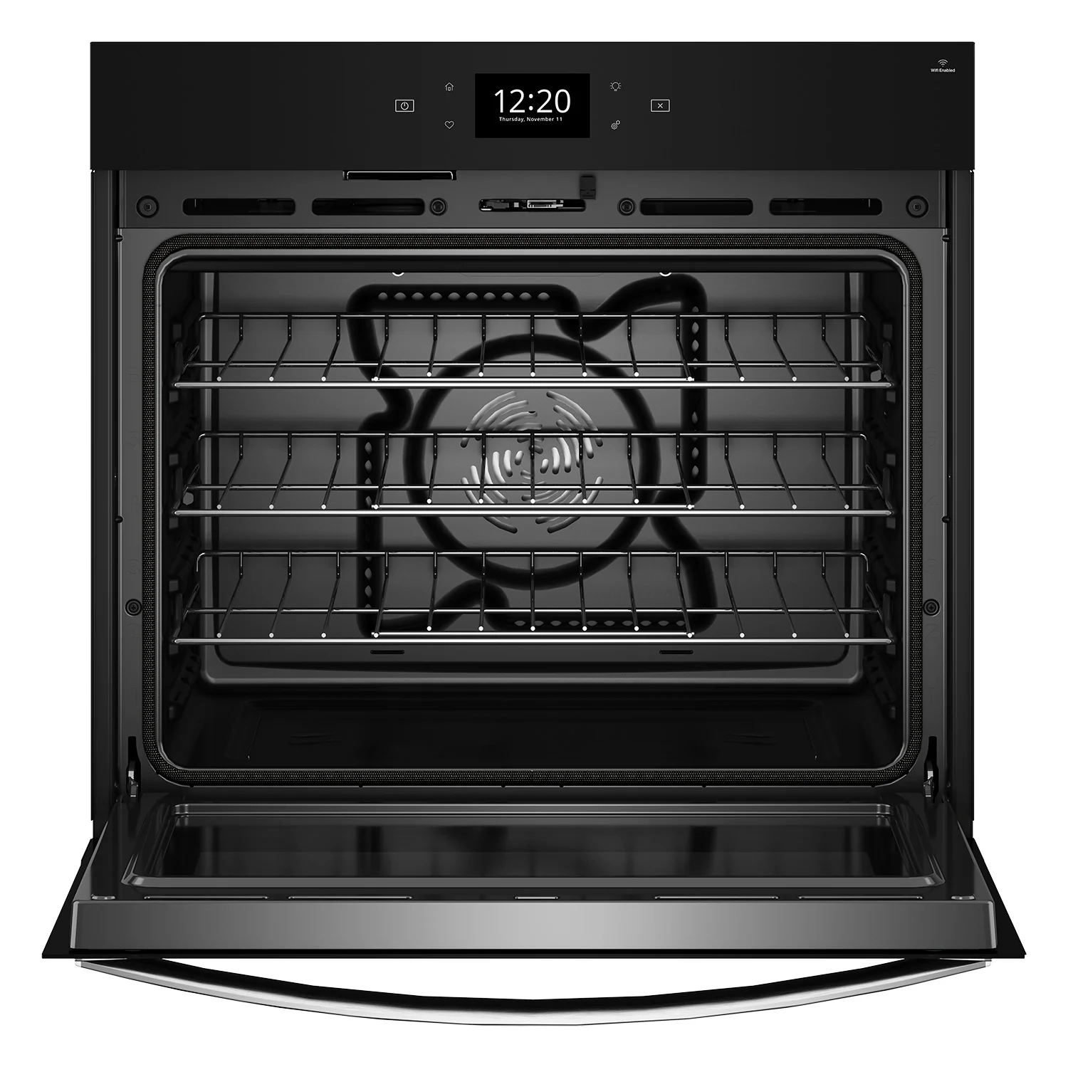 Whirlpool Fingerprint Resistant Stainless Steel Wall Oven (4.30 Cu Ft) - WOES7027PZ - Image 3