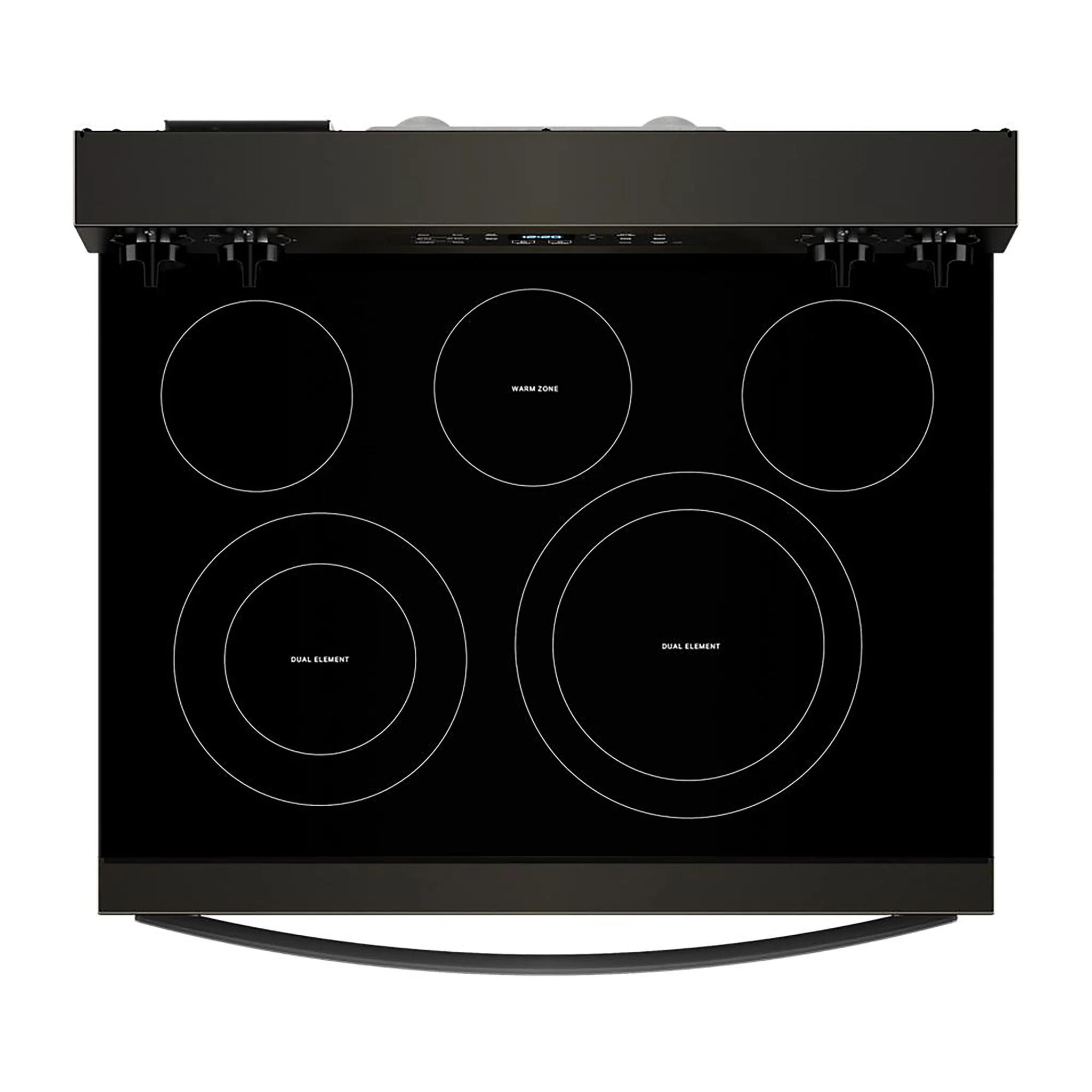 Whirlpool Print Resistant Black Stainless Electric Freestanding Range (5.3 Cu.Ft.) - YWFES5030RV - Image 3