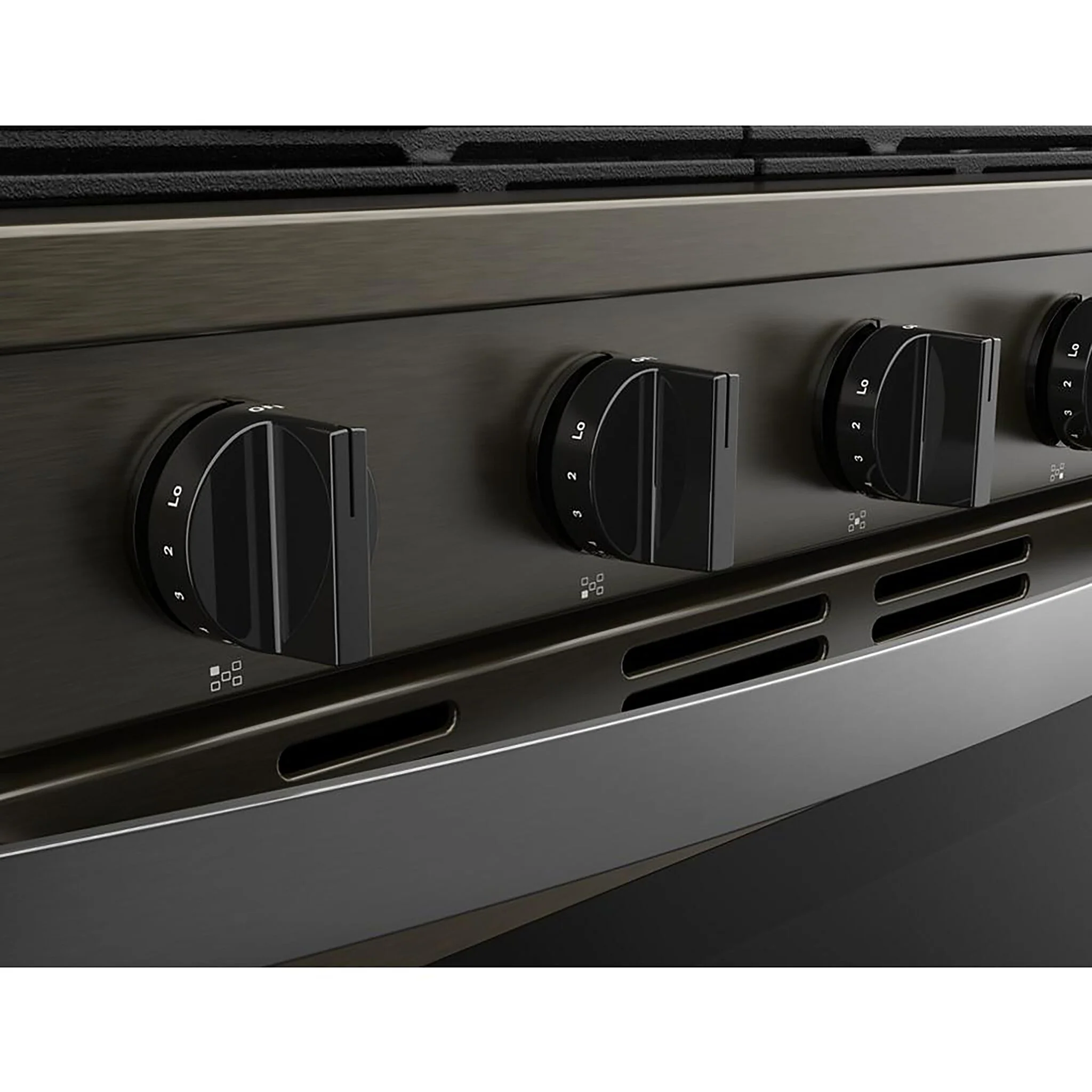 Whirlpool Print Resistant Black Stainless Gas Freestanding Range (5 Cu.Ft) - WFGS7530RV - Image 5