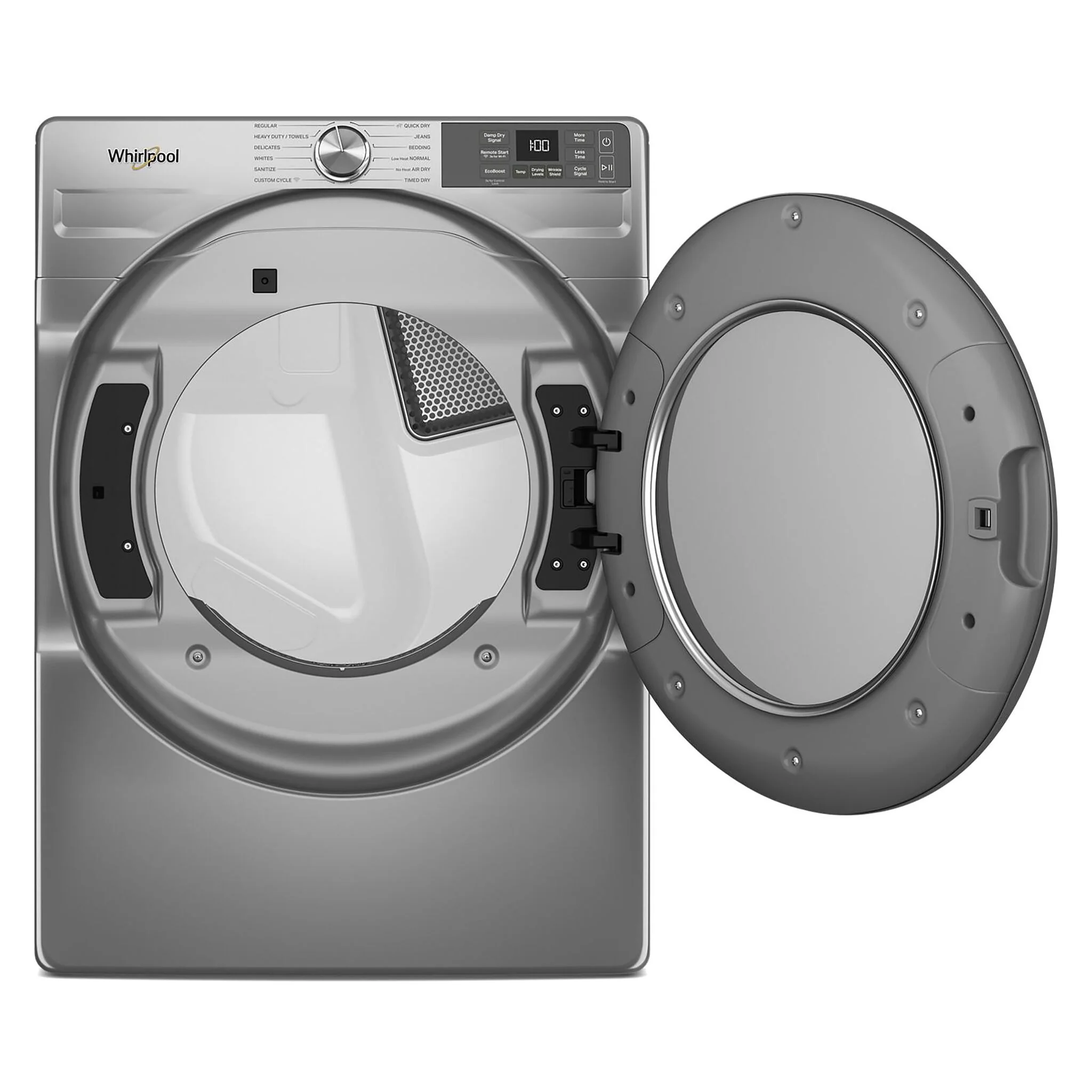 Whirlpool Radiant Silver Gas Dryer (7.4 Cu.Ft.) - WGD5720RR - Image 3