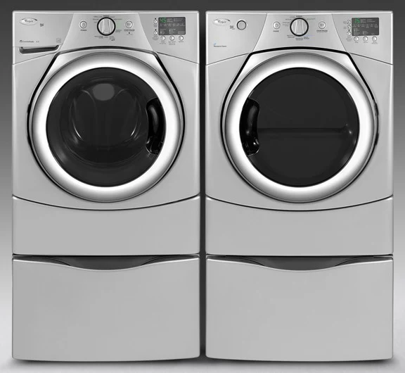 Whirlpool Silver Laundry Pedestal - Image 2