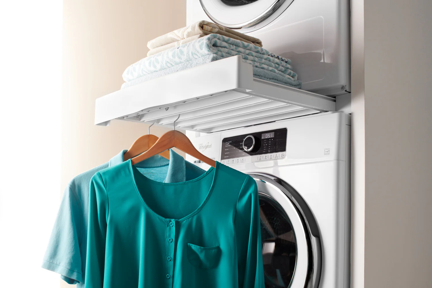Whirlpool Stacking Kit with Drying Rack -  W10882520 - Image 2