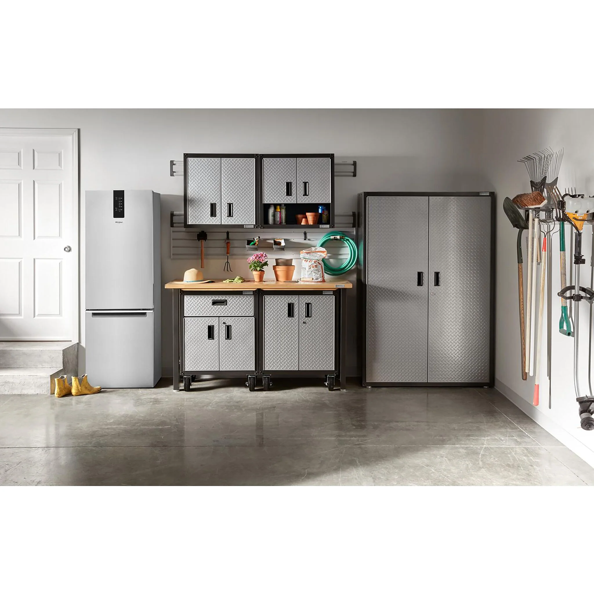 Whirlpool 24" 12.9 Cu. Ft. Stainless Steel Bottom-Freezer Refrigerator - WRB533CZJZ - Image 3