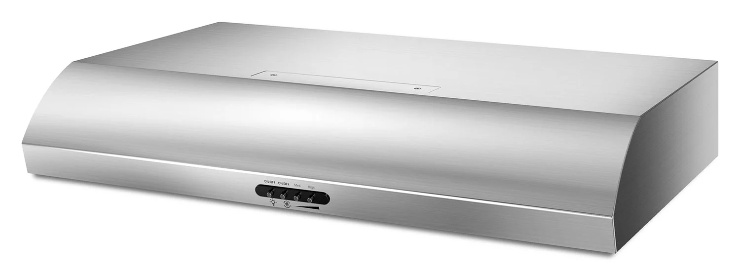 Whirlpool Stainless Steel 30" 350 CFM Range Hood - UXT5230BDS - Image 3