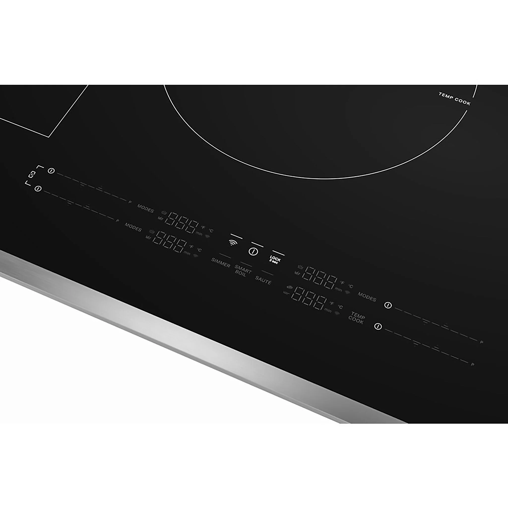 Whirlpool Stainless Steel 30" Induction Cooktop - WCIT7530SS - Image 4